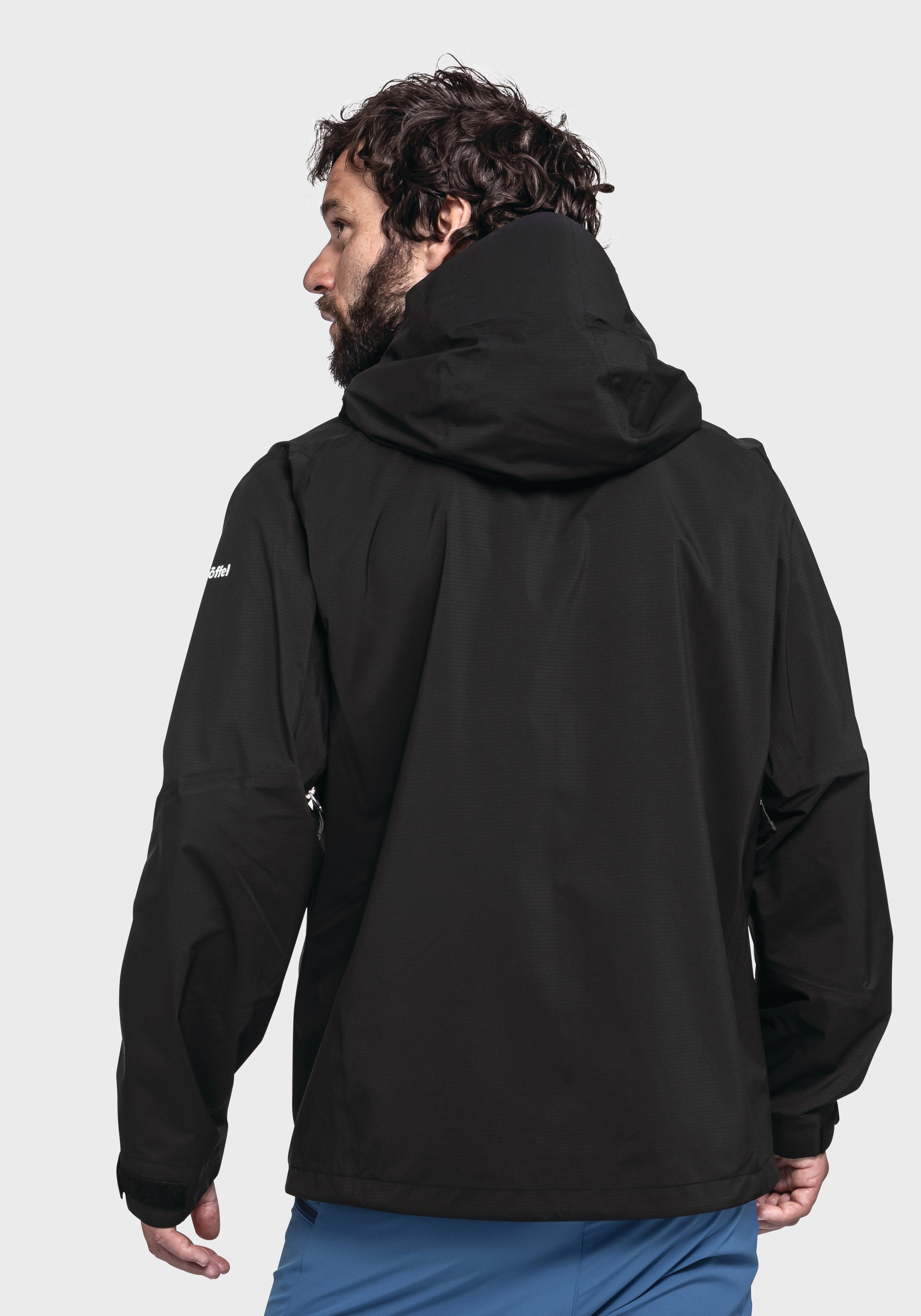 Schöffel Outdoorjacke »Mountain Jacket Style Blaueis MNS«, mit Kapuze