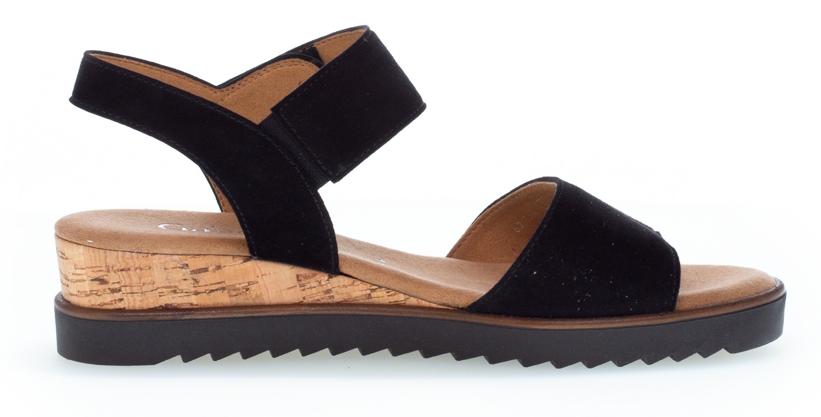 Gabor Sandalette »GENUA«, Sommerschuh, Sandale, Keilabsatz, mit kleinem Stretch, Weite G