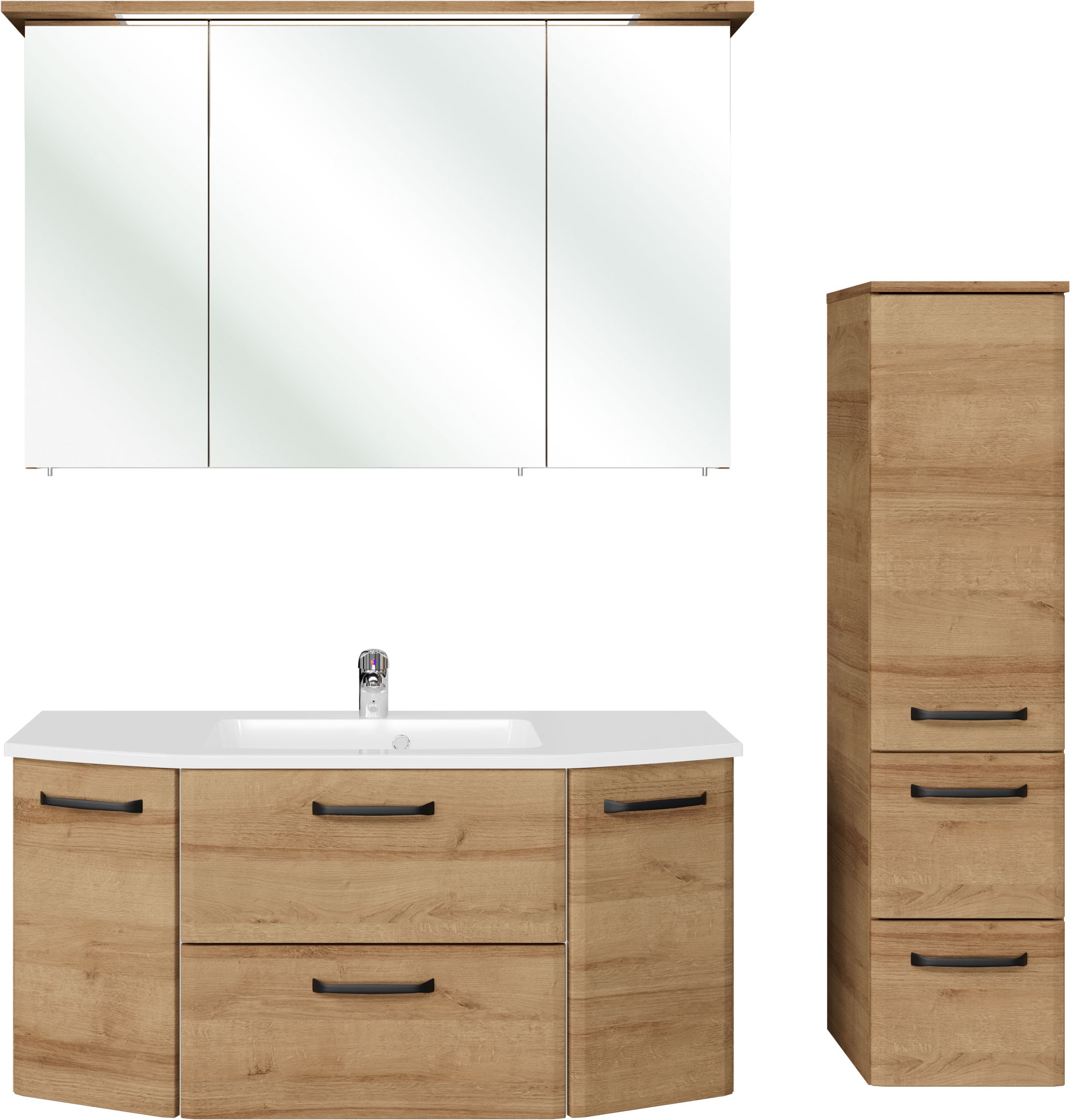 Saphir Badmöbel-Set »Quickset 318, mit Türdämpfer« 4 Stk. tlg.