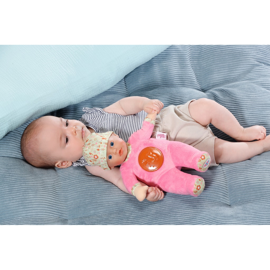 Baby Born Babypuppe »Nightfriends for babies, 30 cm«, mit Nachtlichtfunktion und Mütze mit Blumenmuster