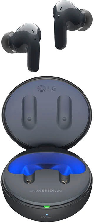 LG In-Ear-Kopfhörer »TONE-DT90Q«, Bluetooth, Active Noise Cancelling (ANC)-UV-Reinigung-Sprachsteuerung