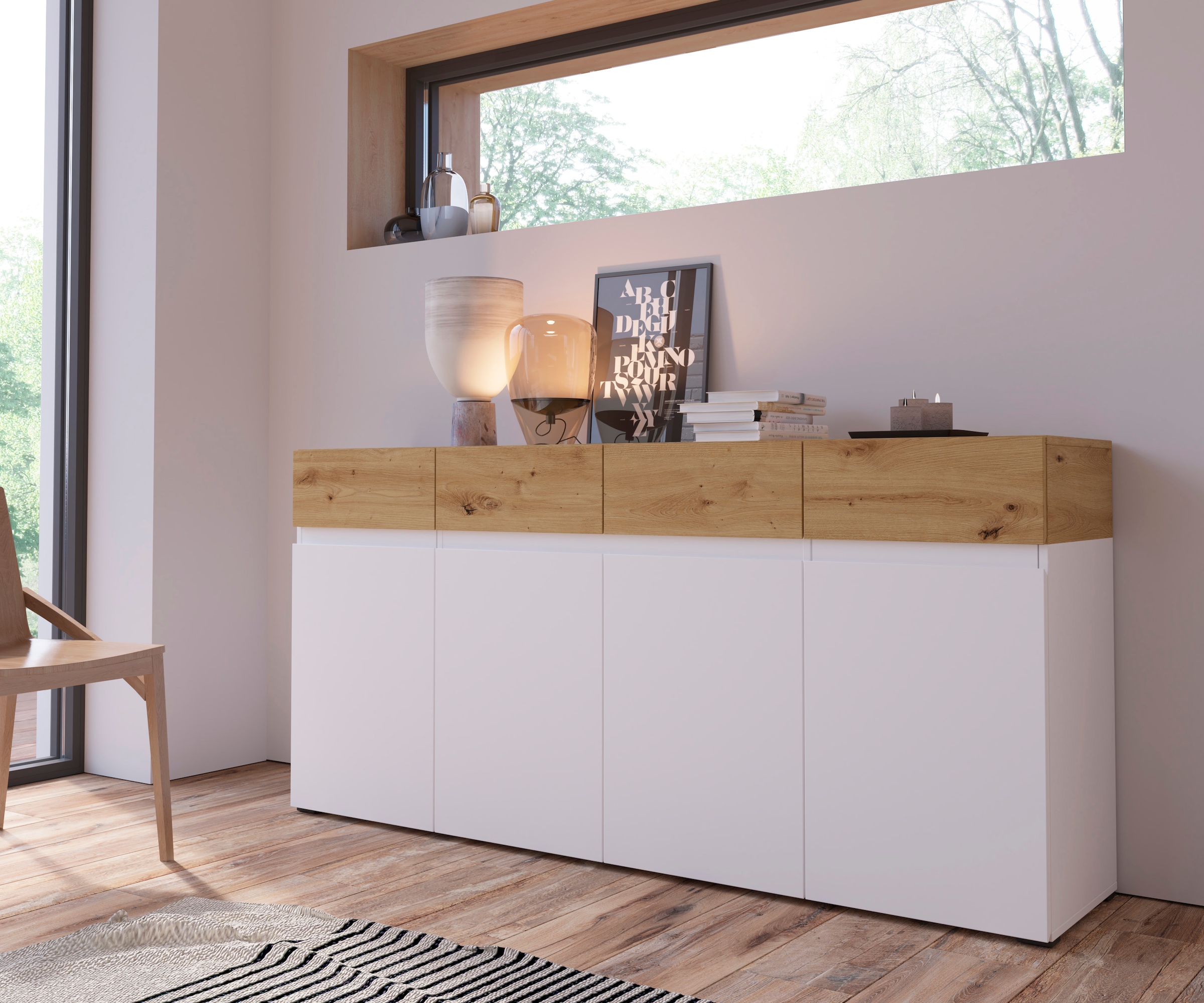 INOSIGN Sideboard »Rimini«, Breite 180 cm