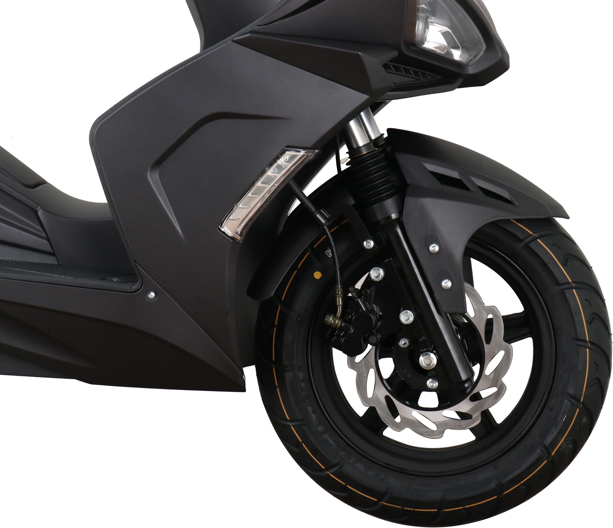 GT UNION Motorroller »Striker 25«, 49,5 cm³, 25 km/h, Euro 5, 2,7 PS, Luftgekühlter Motor