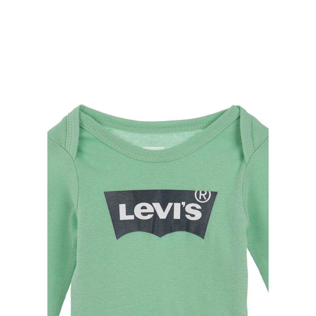 Levi's® Kids Langarmbody »LS 2PK BATWING BODYSUIT«, (2 tlg.), UNISEX