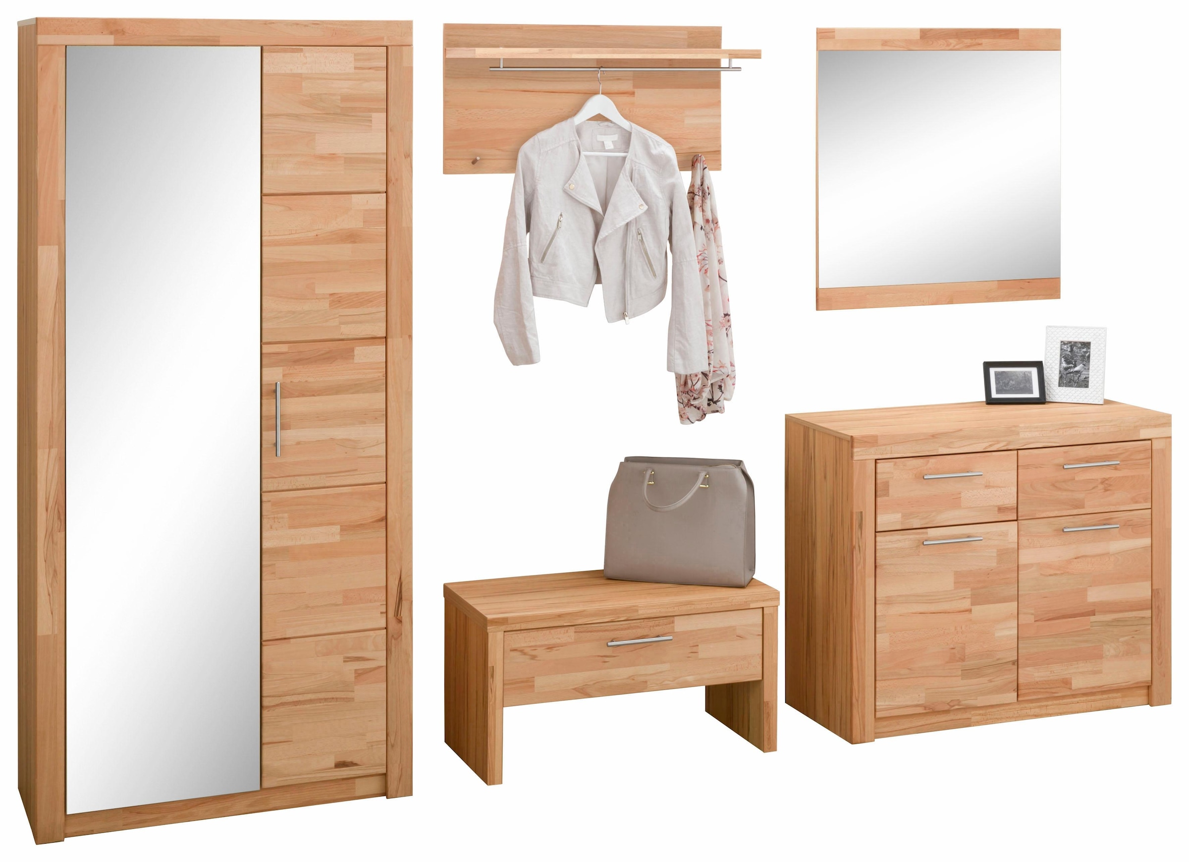 VOGL Möbelfabrik Garderoben-Set »Toronto« Set, 5 Stk. tlg. günstig online kaufen