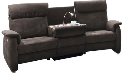 Home affaire Sofa »Turin«, mit integrierter Tischablage, Leuchte und USB-Ladestation kaufen