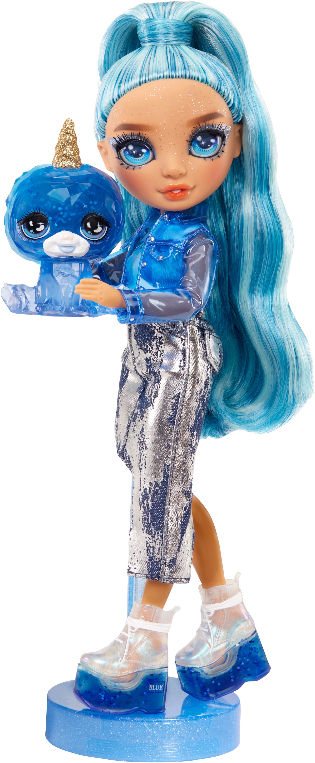 RAINBOW HIGH Anziehpuppe »Classic Rainbow Fashion Doll - Skyler (blue)«