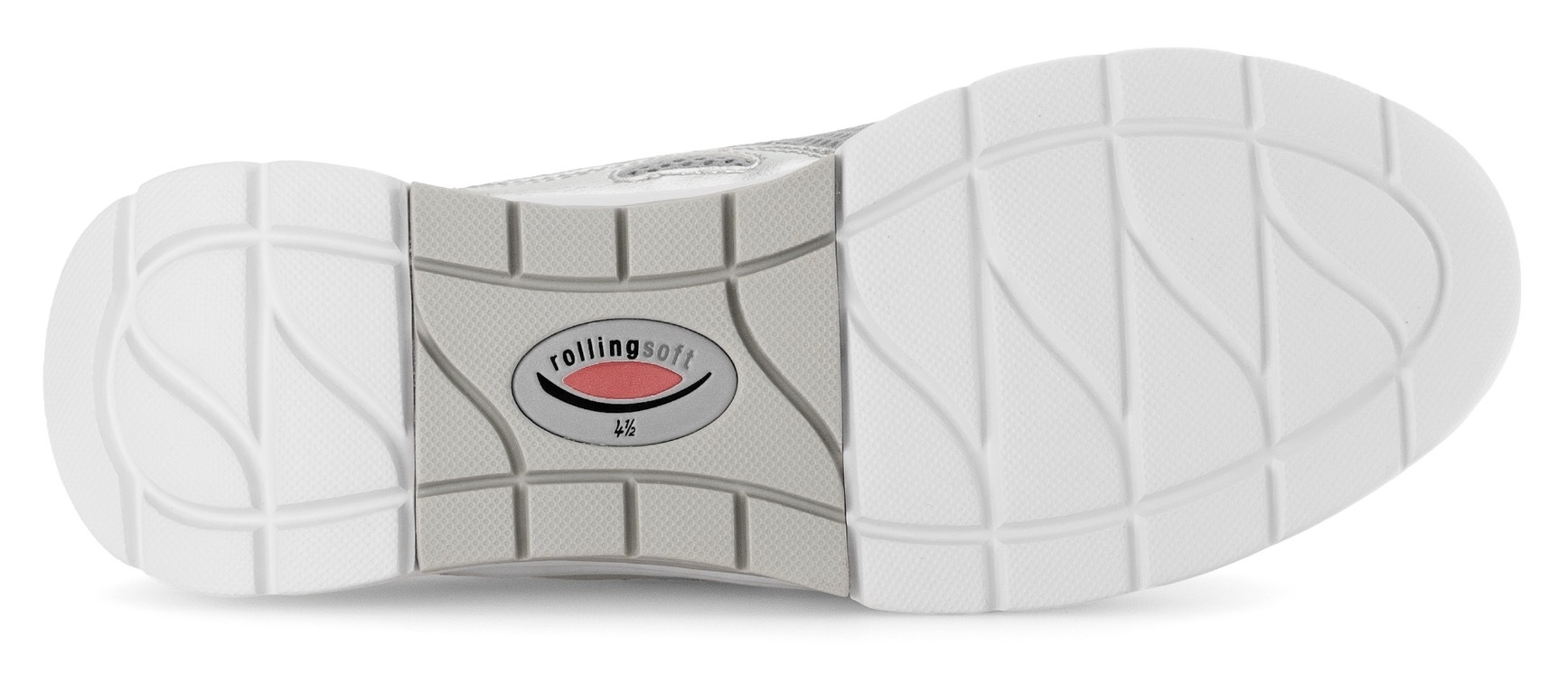 Gabor Rollingsoft Keilsneaker  , Freizeitschuh, Halbschuh, Schnürschuh mit Wechselfußbett