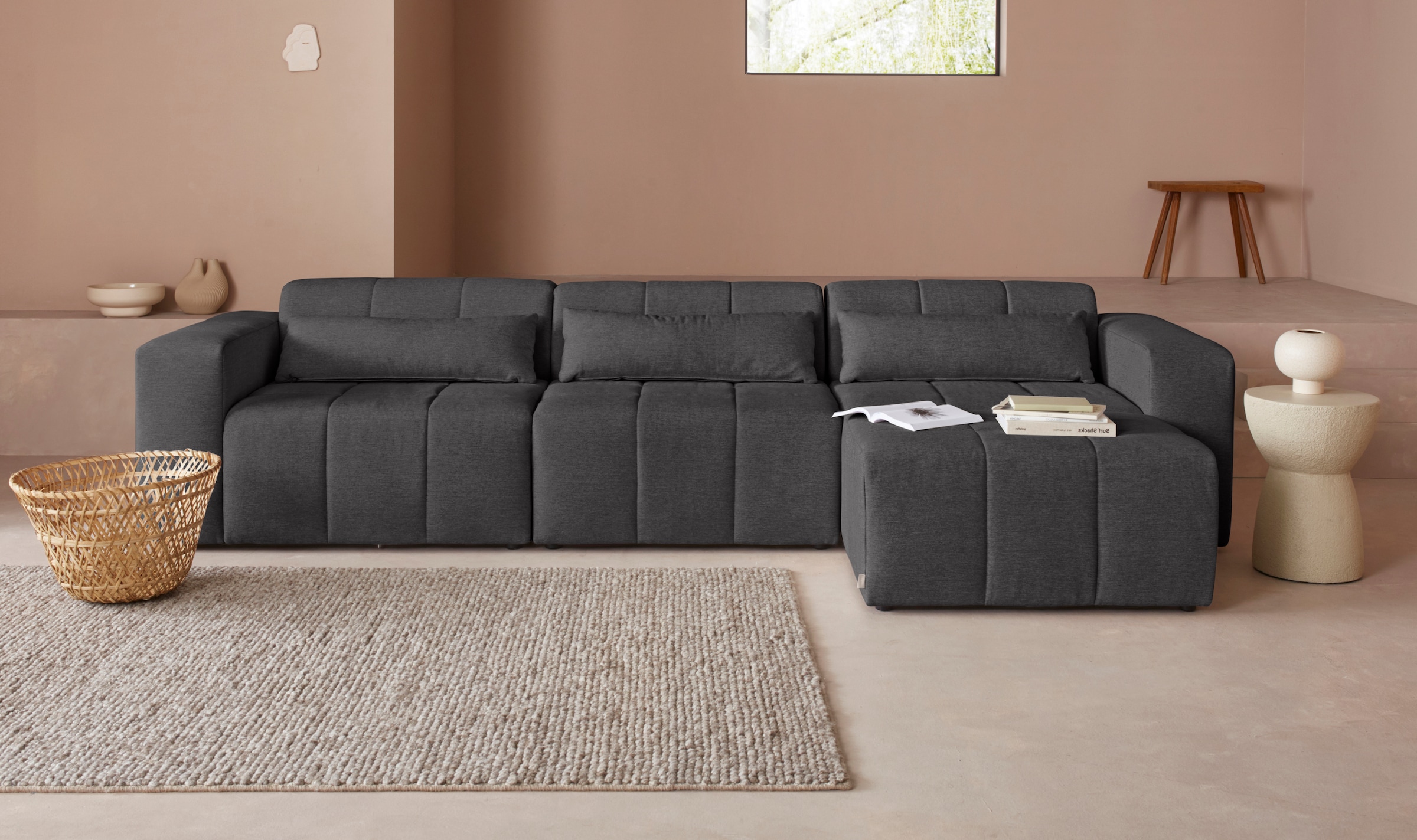 LeGer Home by Lena Gercke Ecksofa "Maileen L-Form", Modulsofa, bestehend au günstig online kaufen