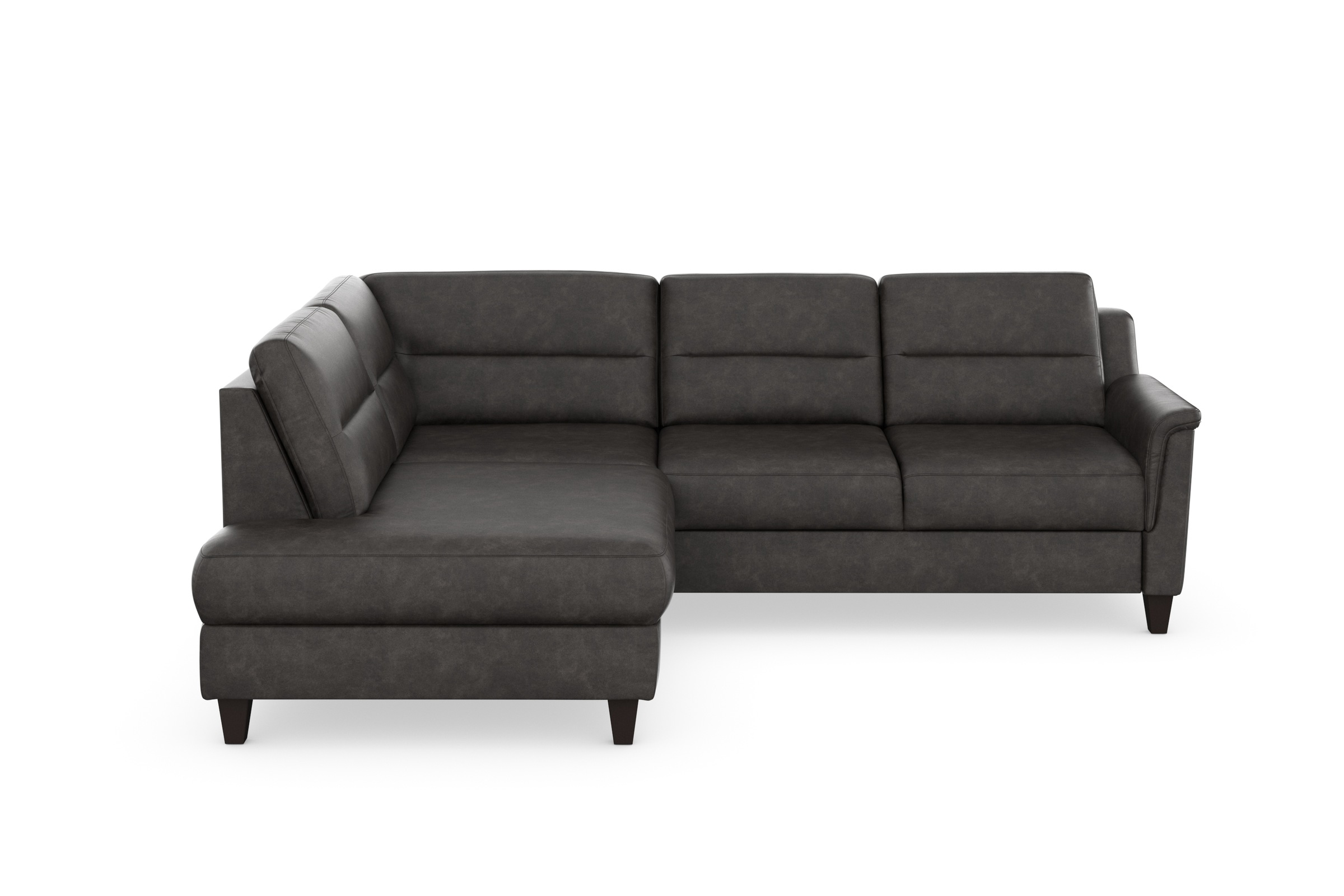 sit&more Ecksofa »Farö L-Form«, inklusive Federkern, wahlweise mit Bettfunktion und Bettkasten