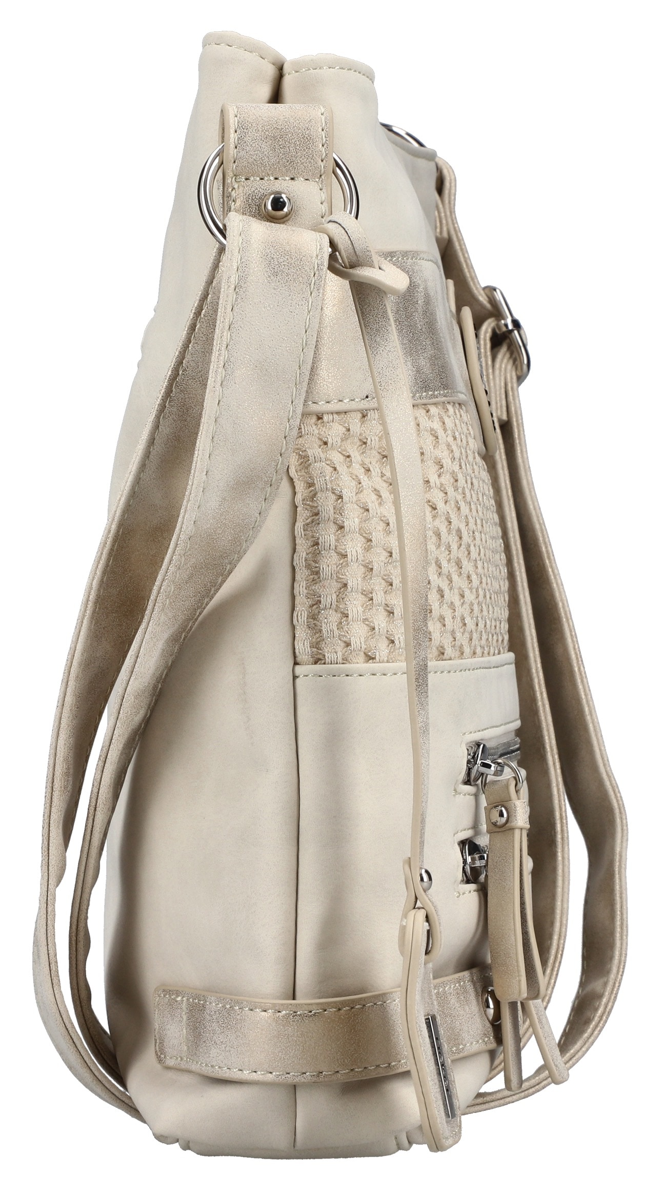 Rieker Umhängetasche, Schultertasche, Damen-Tasche mit praktischem Reißverschluss-Rückfach