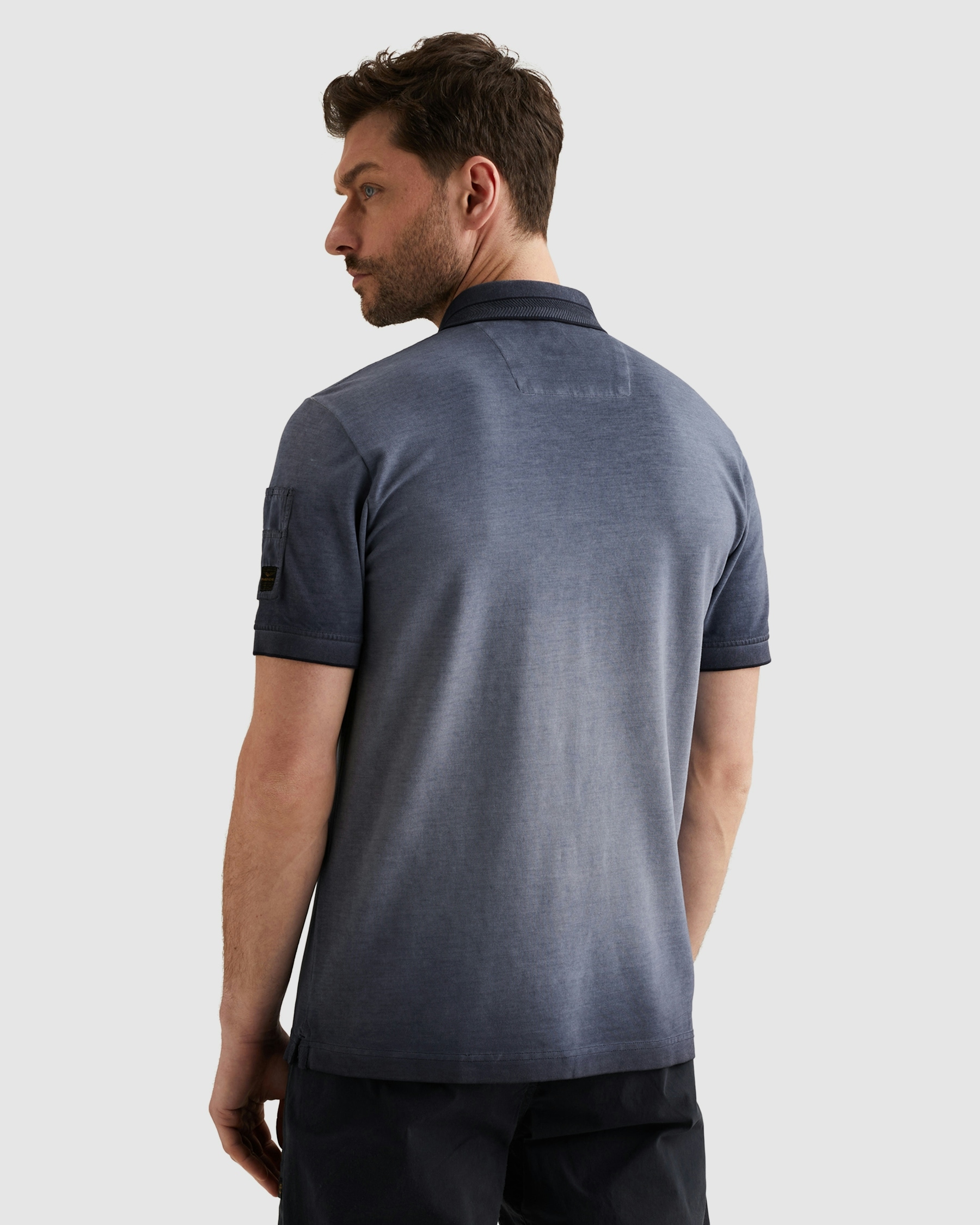 PME LEGEND Poloshirt mit Logo Stickerei