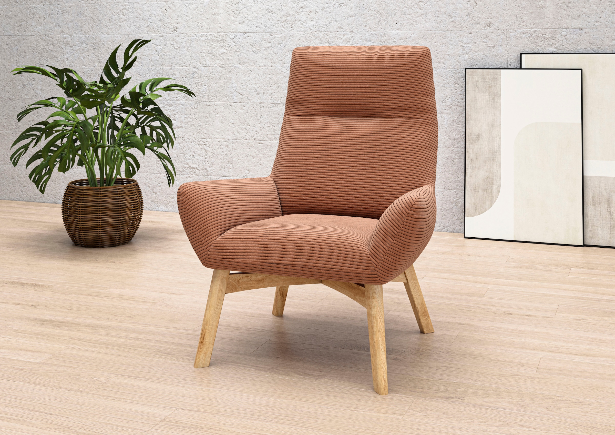 Home affaire Sessel »Basic Relaxsessel« Extra hohe Rückenlehne günstig online kaufen