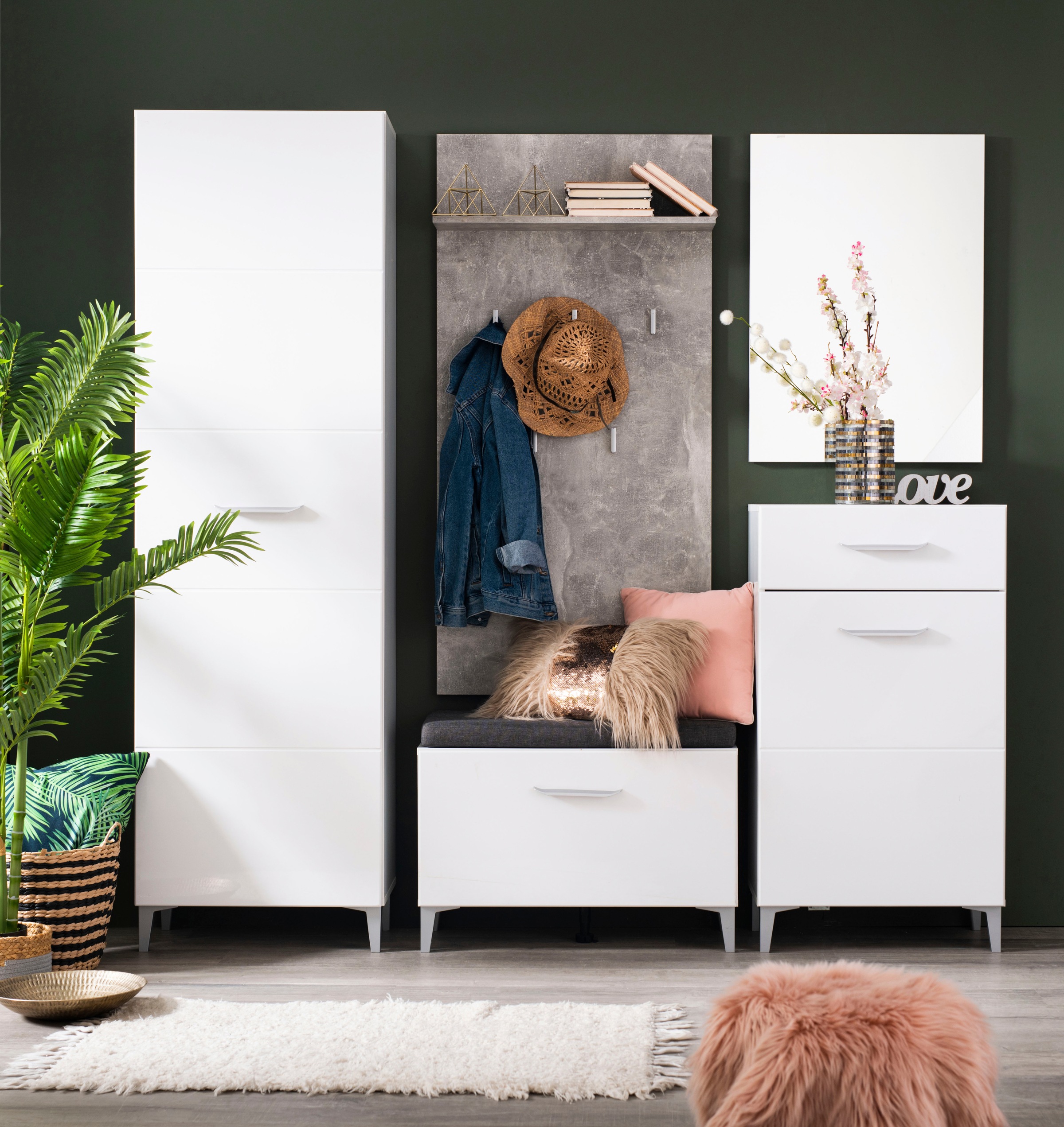 Home affaire Garderoben-Set »Como« Komplett-Set, 