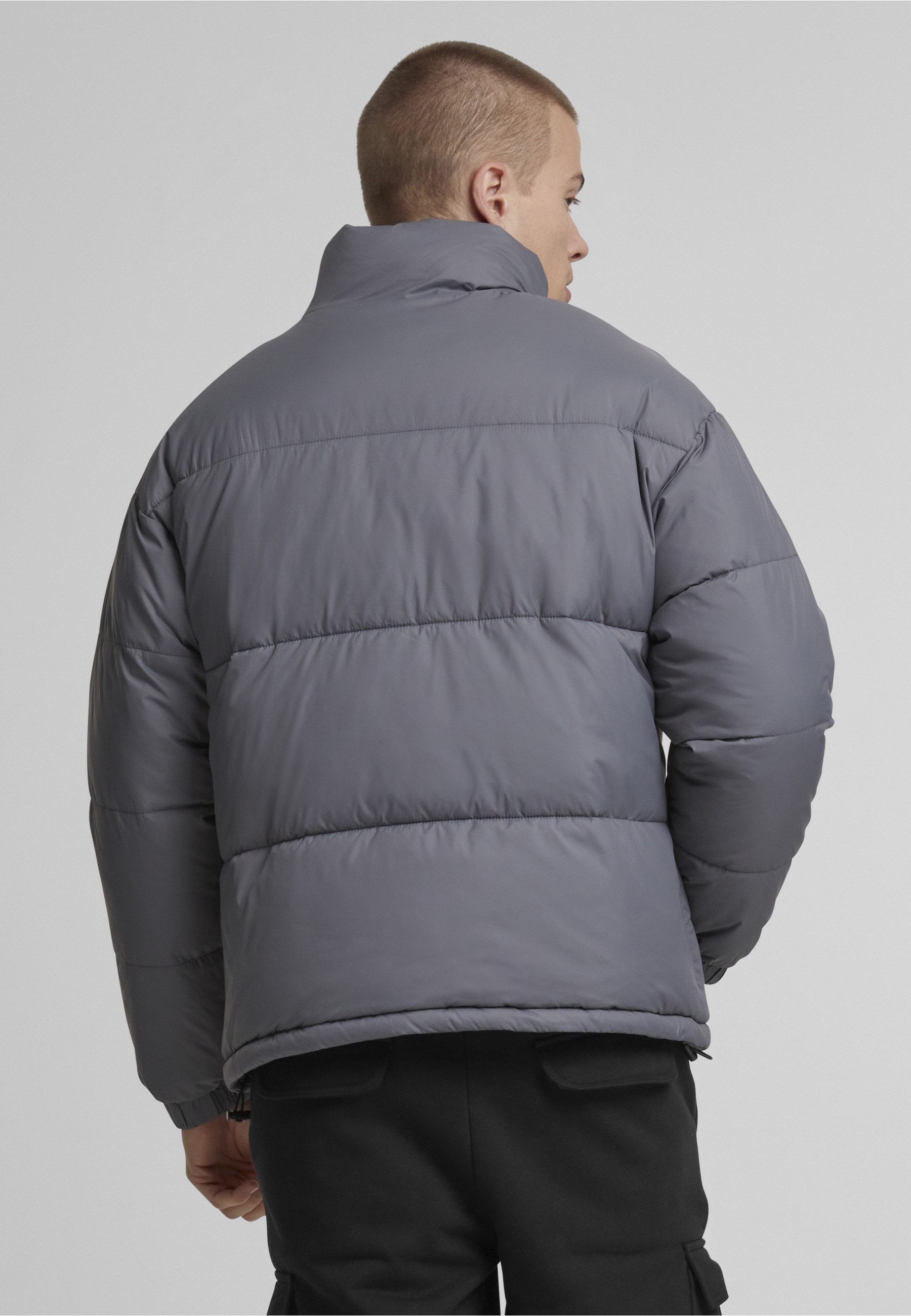 URBAN CLASSICS Winterjacke »Urban Classics Basic Puffer Winter Jacket« 1 Stk. tlg. mit Kapuze