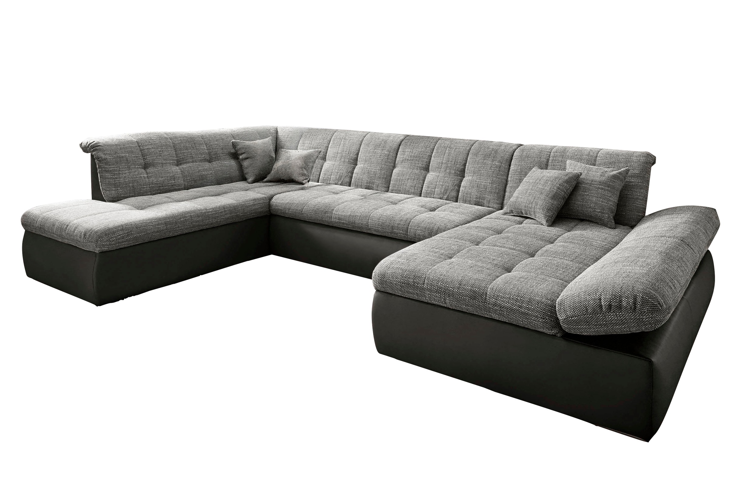 DOMO collection Wohnlandschaft »Moric U-Form, auch in Cord, Breite 353cm, v günstig online kaufen