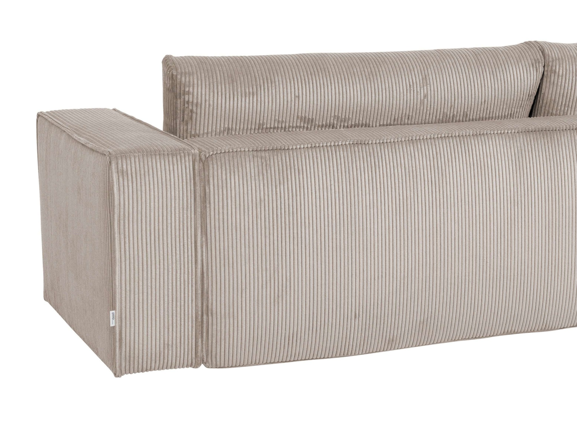 OTTO home 4-Sitzer »Tillian, Schlafsofa, Schlafcouch« Breite 274 cm, Breitkord, Sitzfläche mit Taschenfederkern