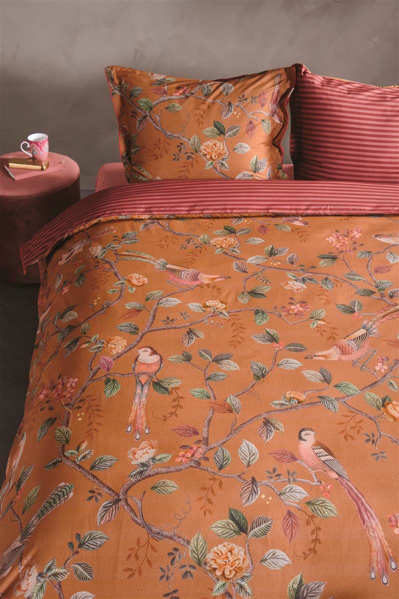 PiP Studio Wendebettwäsche »Good Nightingale«, aus 100% Baumwolle, Bettwäsche mit Reißverschluss, Blumen