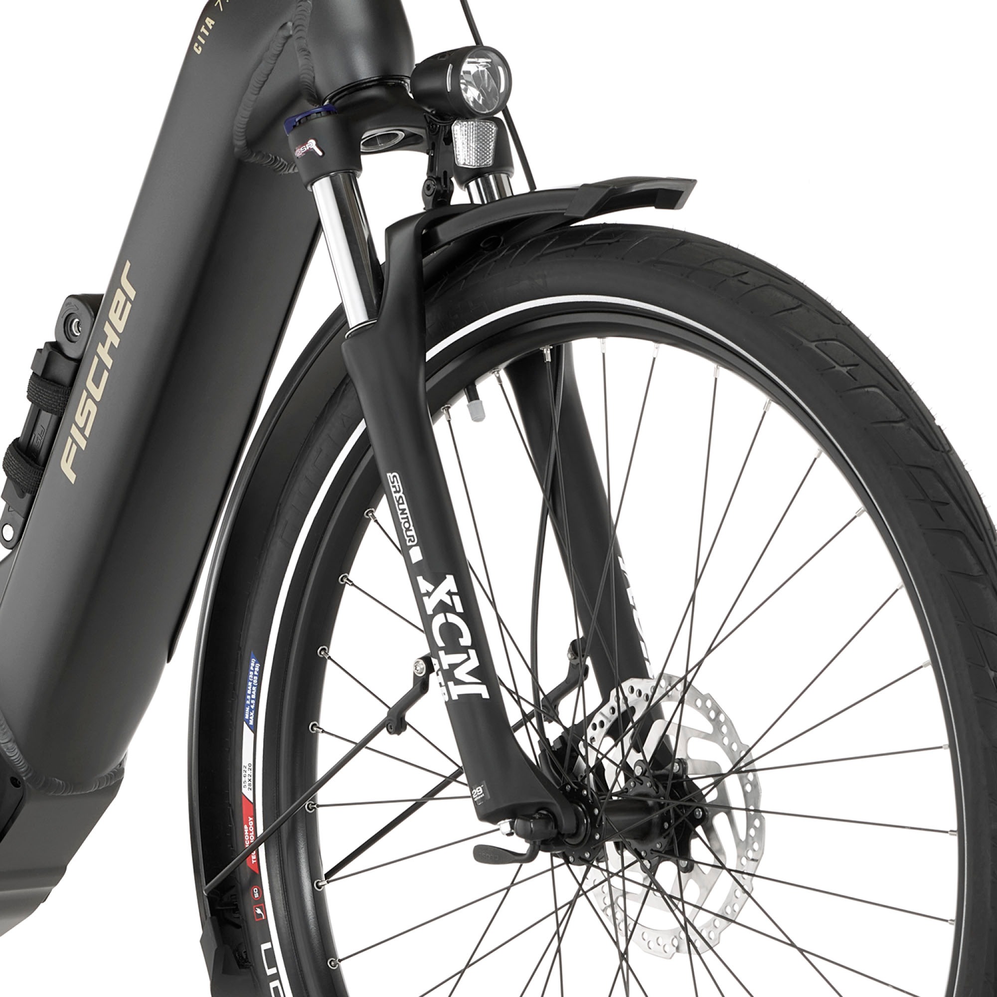 FISCHER Fahrrad E-Bike »CITA 7.0I 630«, 7 Gang, Shimano, Nexus, Mittelmotor 250 W, (Schloss), Pedelec, Elektrofahrrad für Damen u. Herren