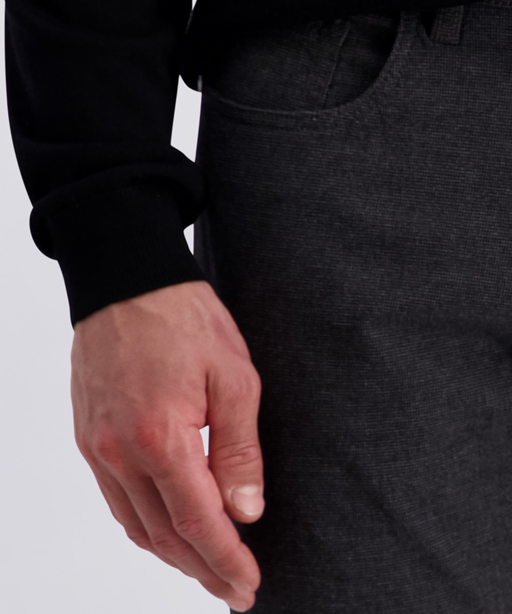 Pierre Cardin 5-Pocket-Hose »PC-Lyon«  fein gemusterst