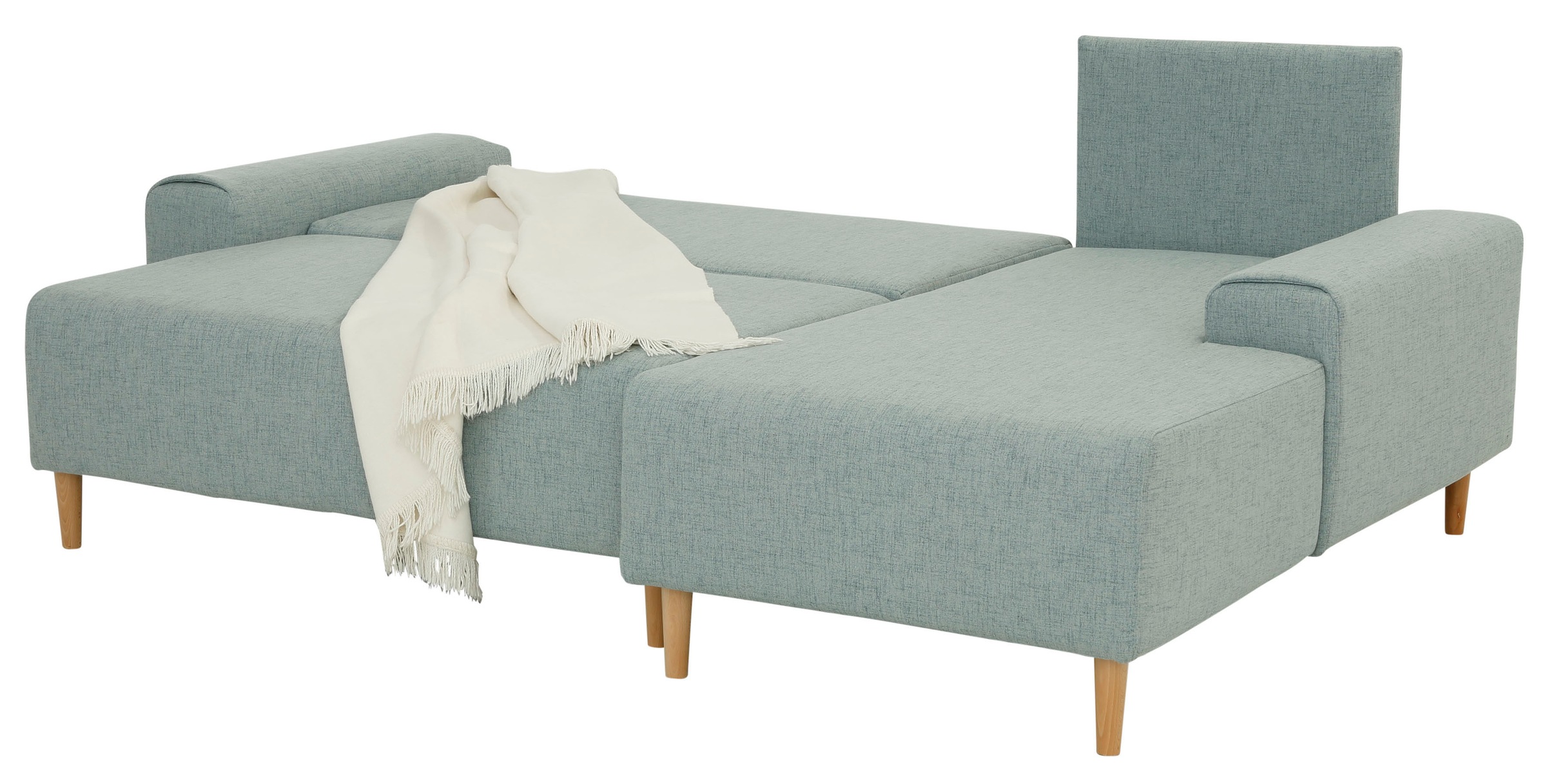 INOSIGN Ecksofa »Samu L-Form«, wahlweise mit Bettfunktion und Bettkasten