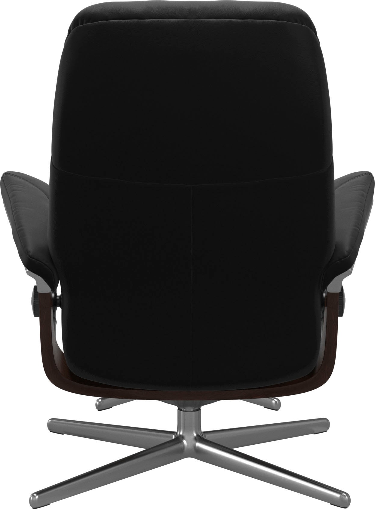 Stressless® Fußhocker »Consul«, mit Cross Base, Größe S, M & L, Holzakzent Braun