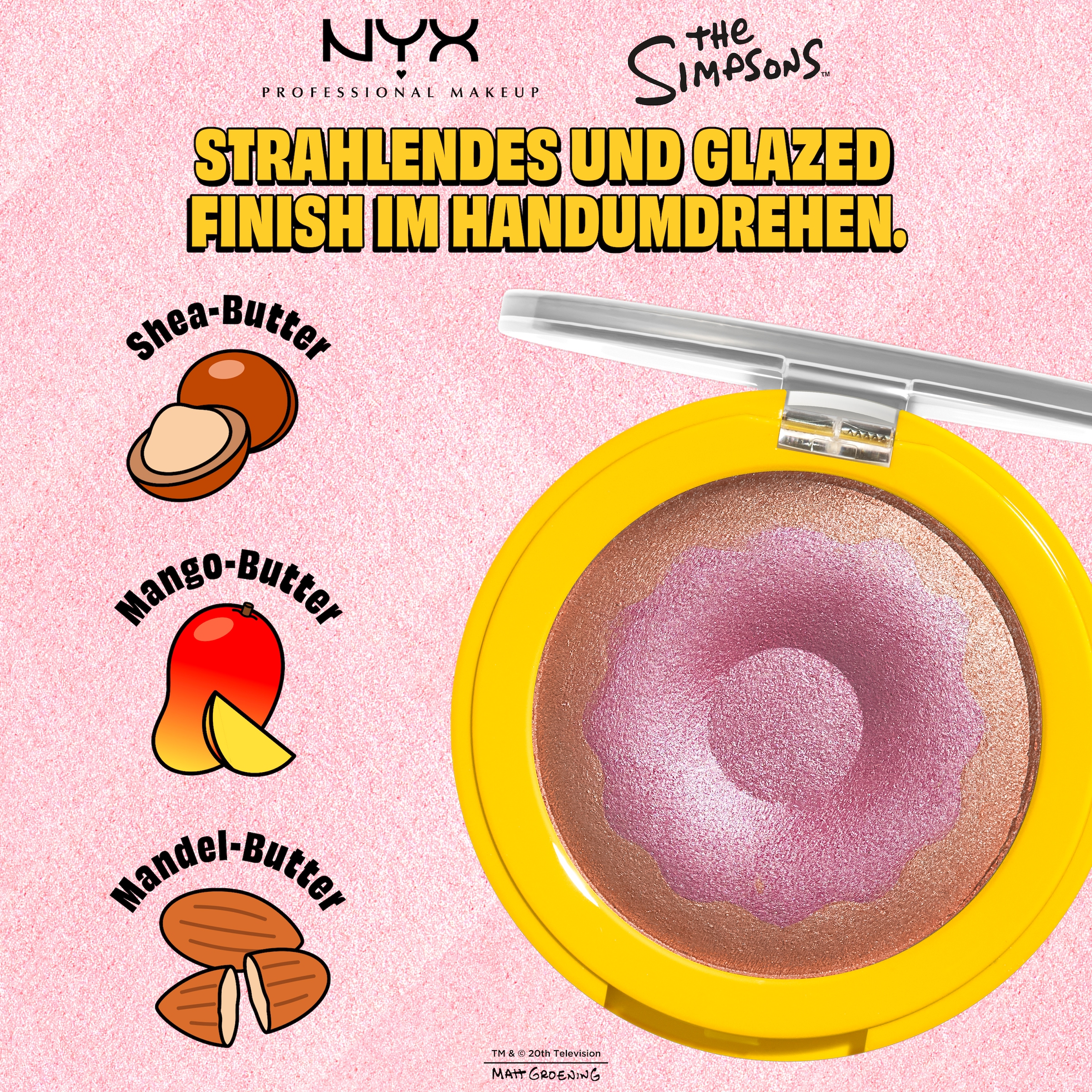 NYX PROFESSIONAL MAKEUP Highlighter »HOMER SIMPSON HIGHLIGHTER«