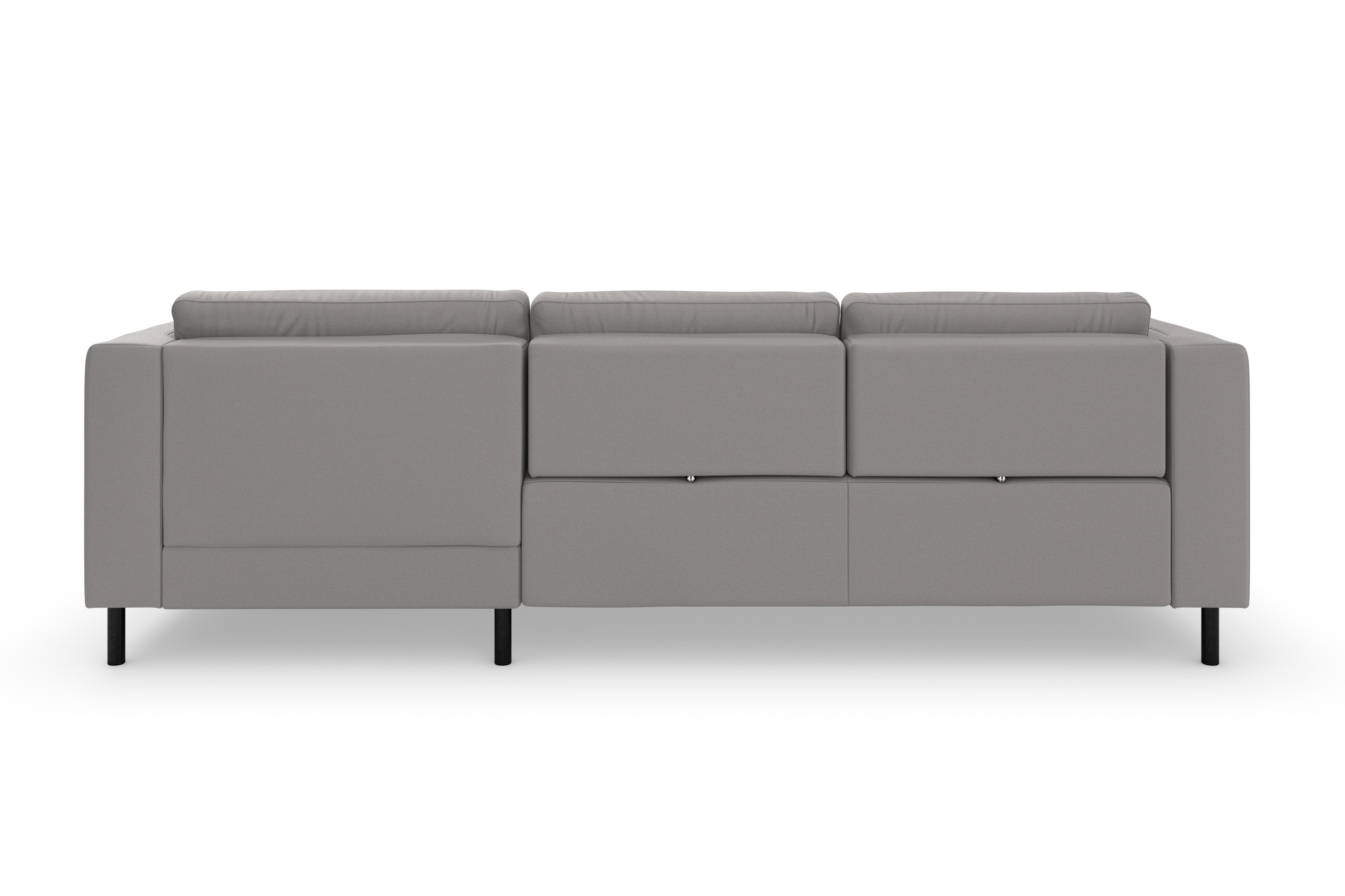 sit&more Ecksofa »Olsen L-Form«, inklusive Sitztiefenverstellung, wahlweise mit Bettfunktion, 15cm hoch