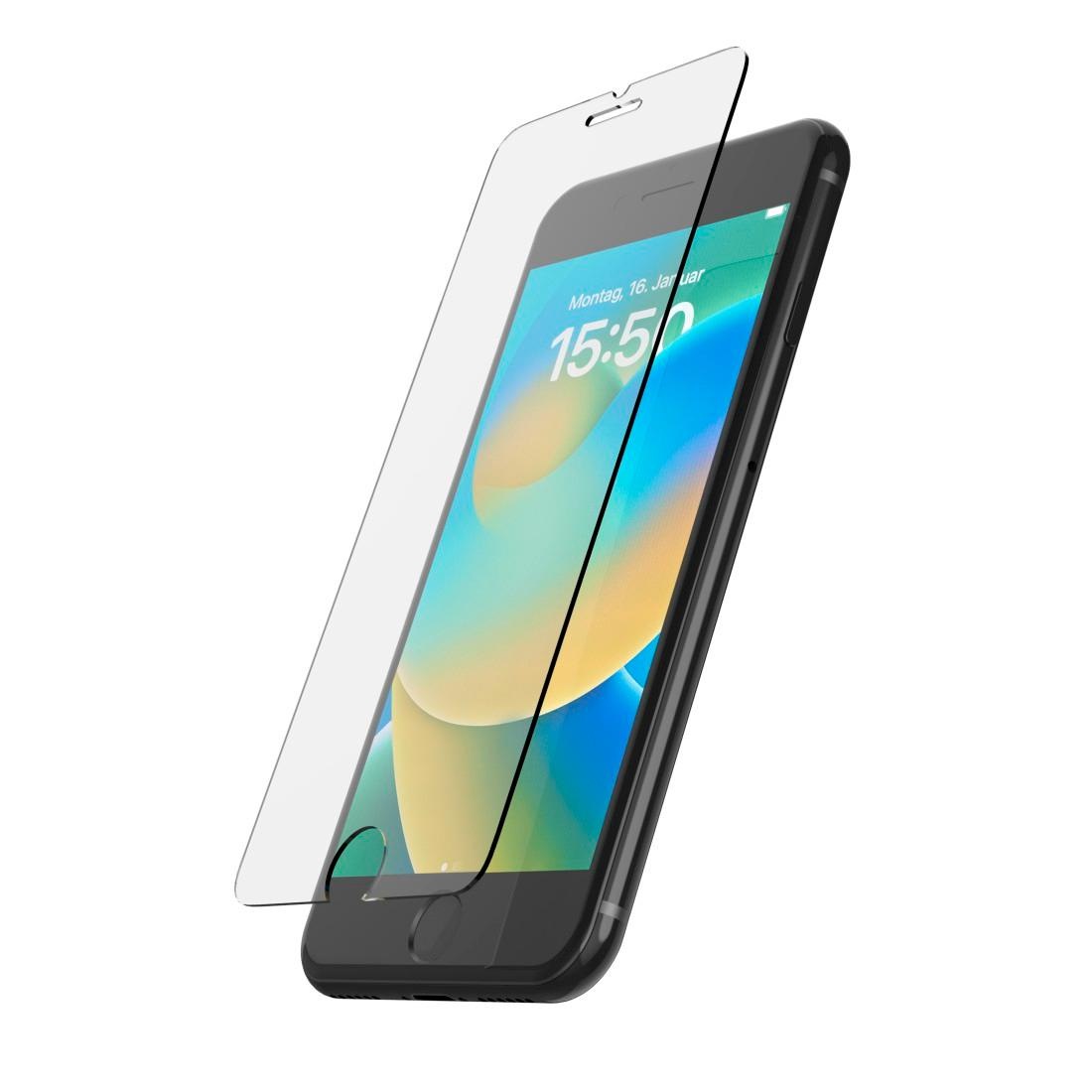 Hama Displayschutzglas »Displayschutz für iPhone 7/8/SE20/22 (Panzerglas, ultraklar, 9H)«, für Apple iPhone 7-Apple iPhone 8-Apple iPhone SE2020-Apple iPhone SE2022
