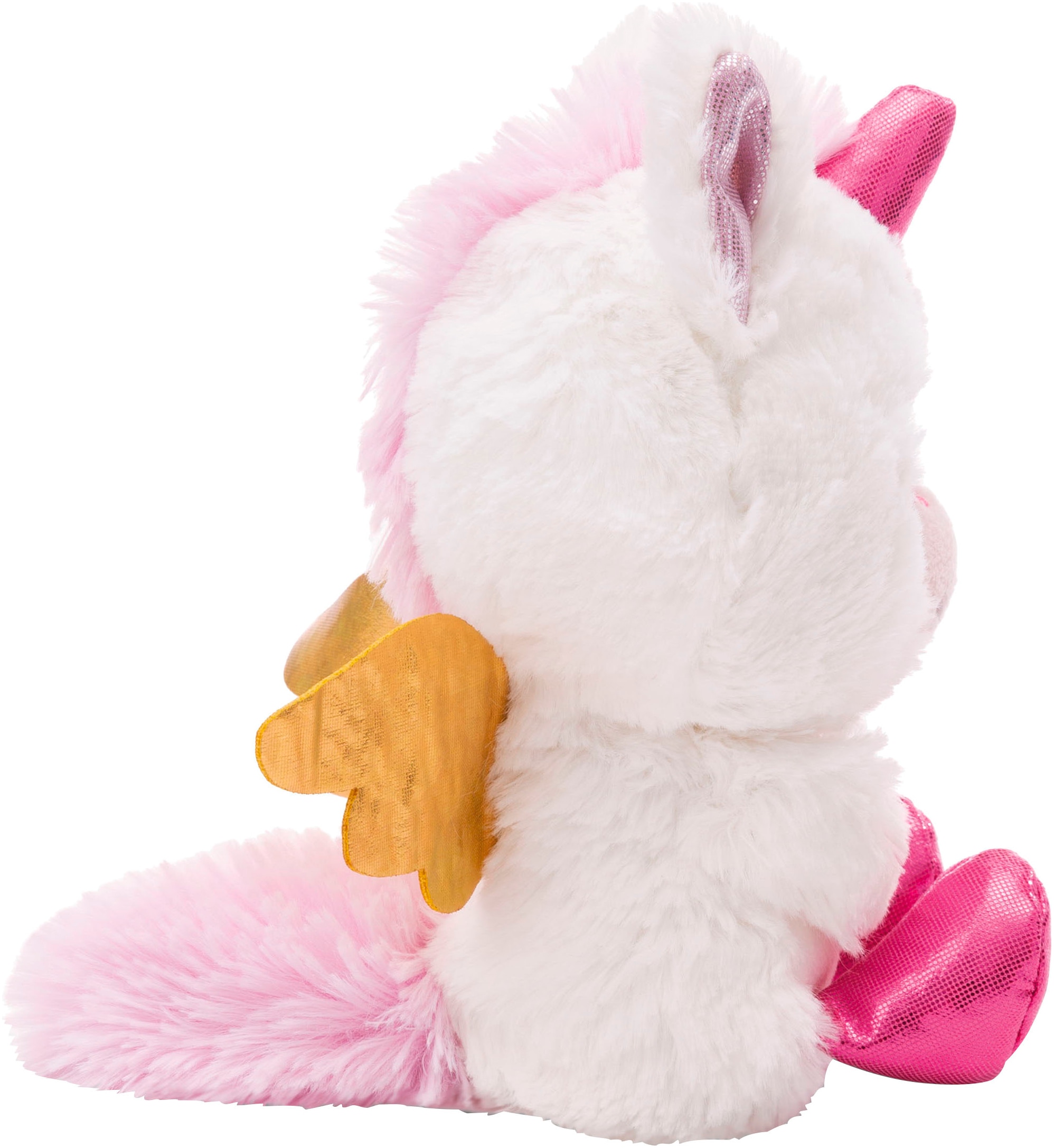 Nici Kuscheltier »Glubschis, Einhorn Glowy Kaddi, 15 cm«, schlenkernd