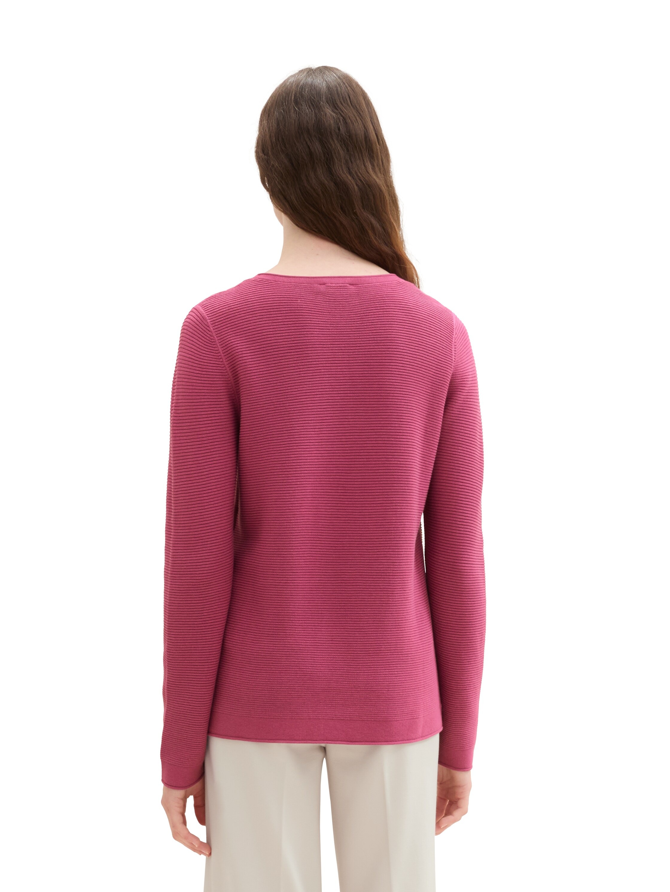 TOM TAILOR Strickpullover, mit Struktur-Muster
