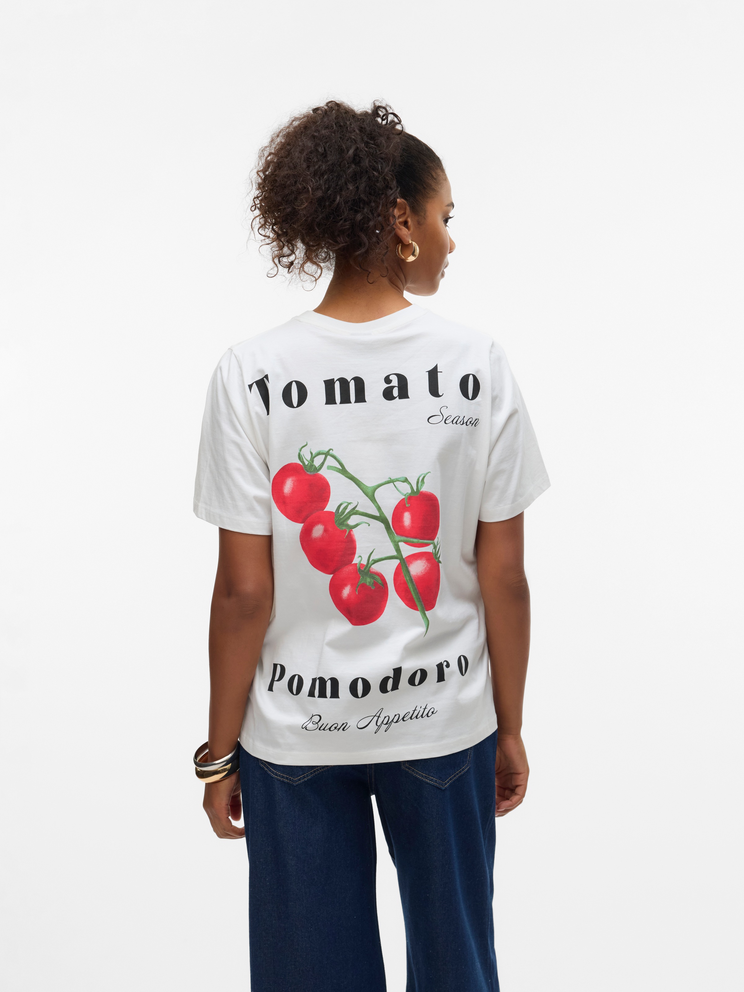 Vero Moda Kurzarmshirt »VMAYA CATY SS TOP BOX JRS GA«