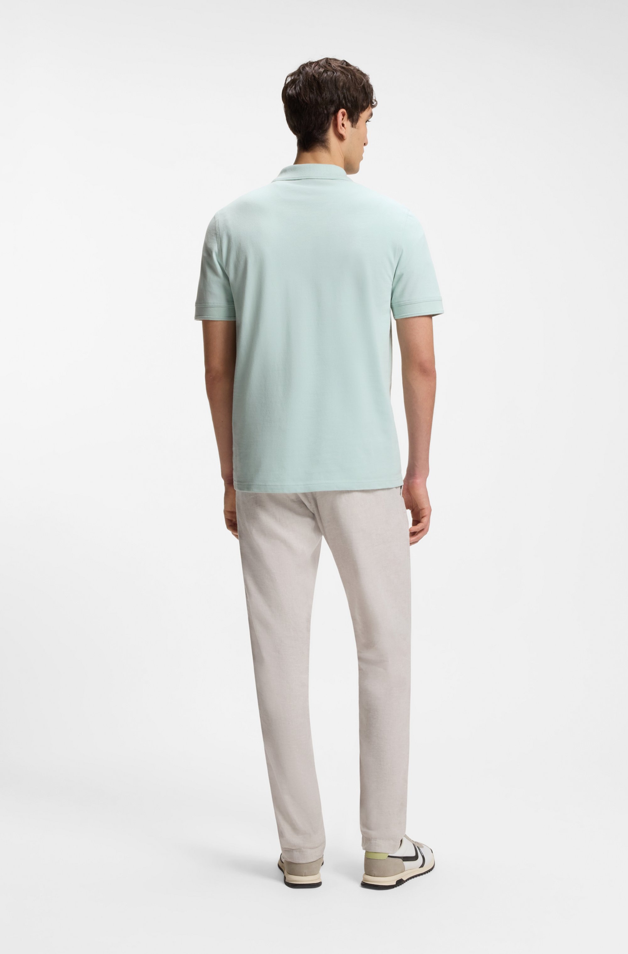 BOSS ORANGE Poloshirt »Prime Regular Fit« Cotton Pique Polo aus 100% Baumwolle