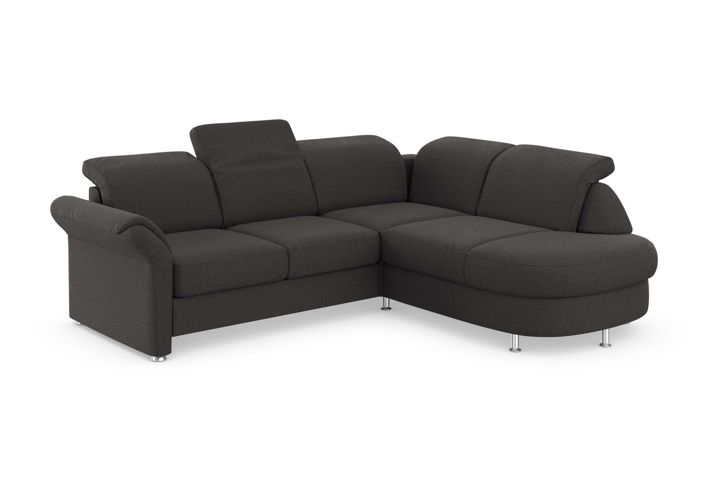 sit&more Ecksofa »Apulia L-Form«, wahlweise Bettfunktion, Bettkasten und Kopf- und Armteilverstellung