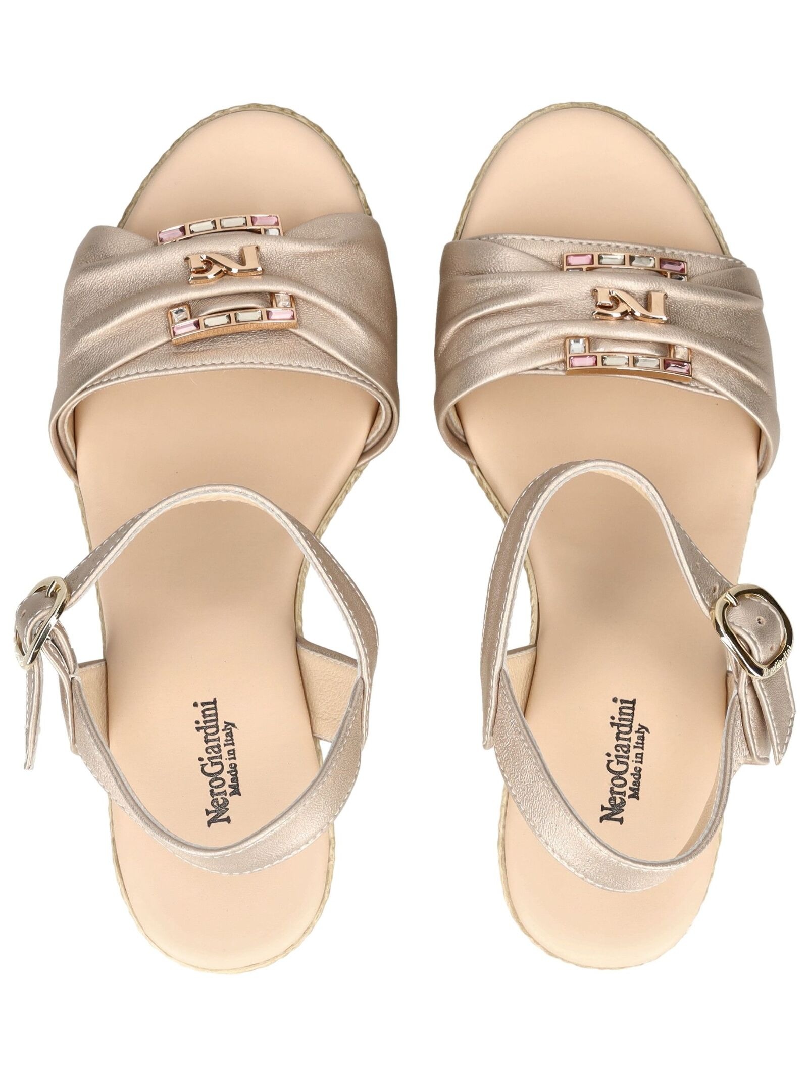 Nero Giardini Keilsandalette »Nero Giardini Sandalen Leder«