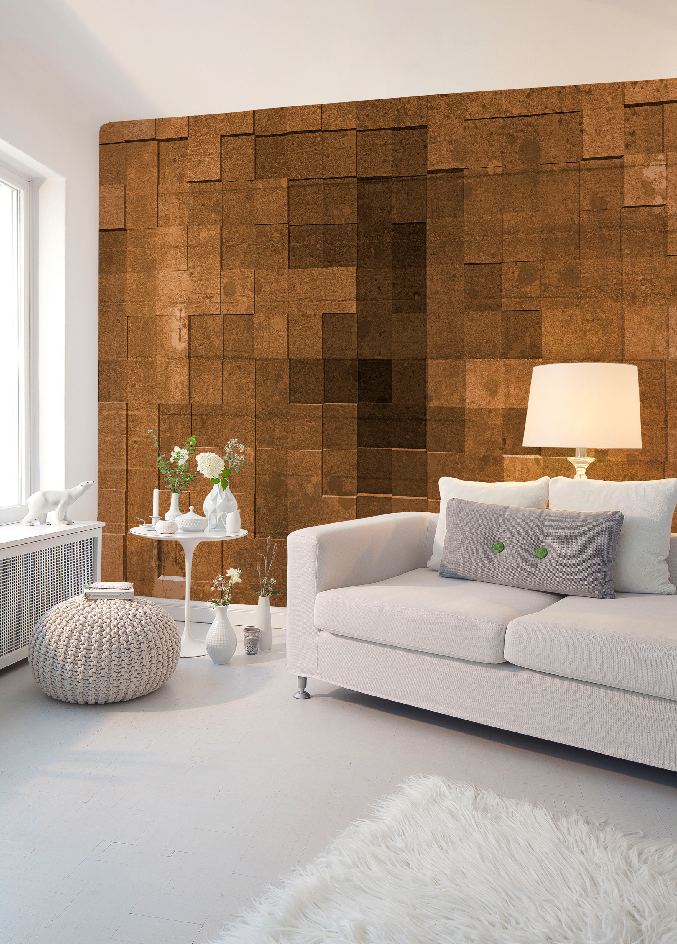 Architects Paper Fototapete »Atelier 47 Mosaic Tiles 1« geometrisch glatt V günstig online kaufen
