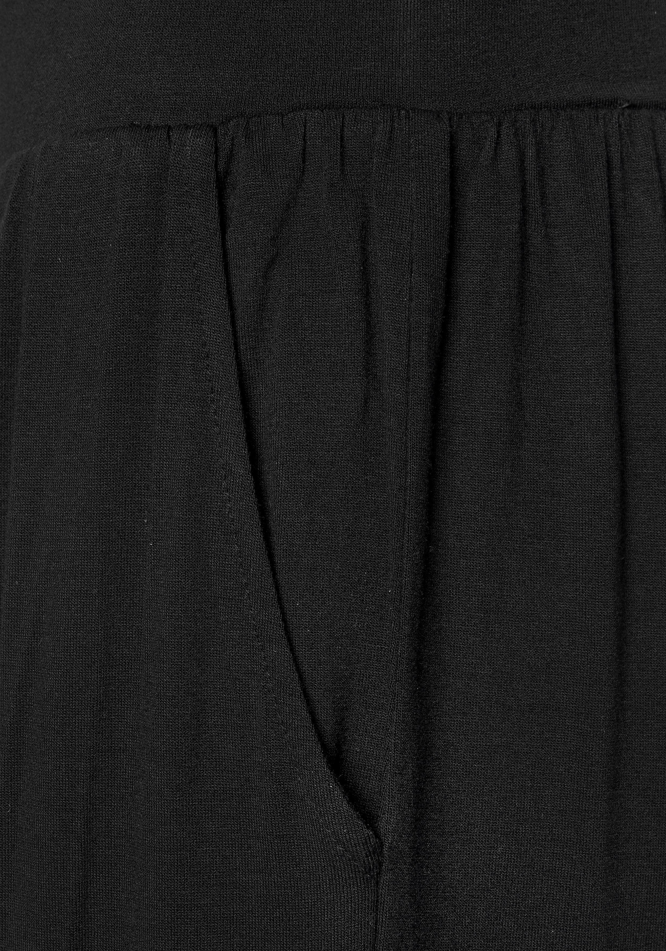 LASCANA Culotte  mit extra-weitem Bein und Taschen, bequeme Jerseyhose