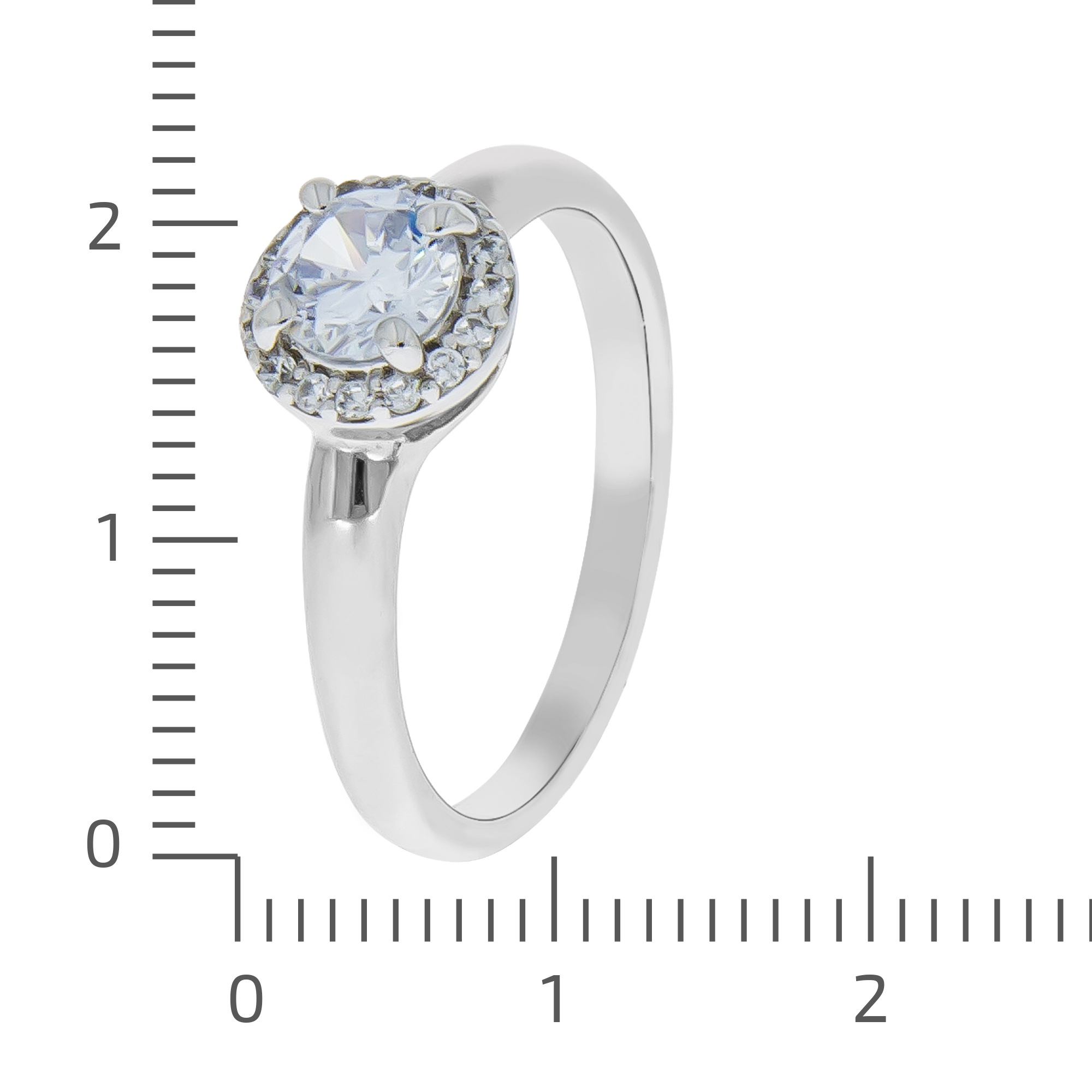 Vivance Fingerring »925/- Sterling Silber rhodiniert Zirkonia«