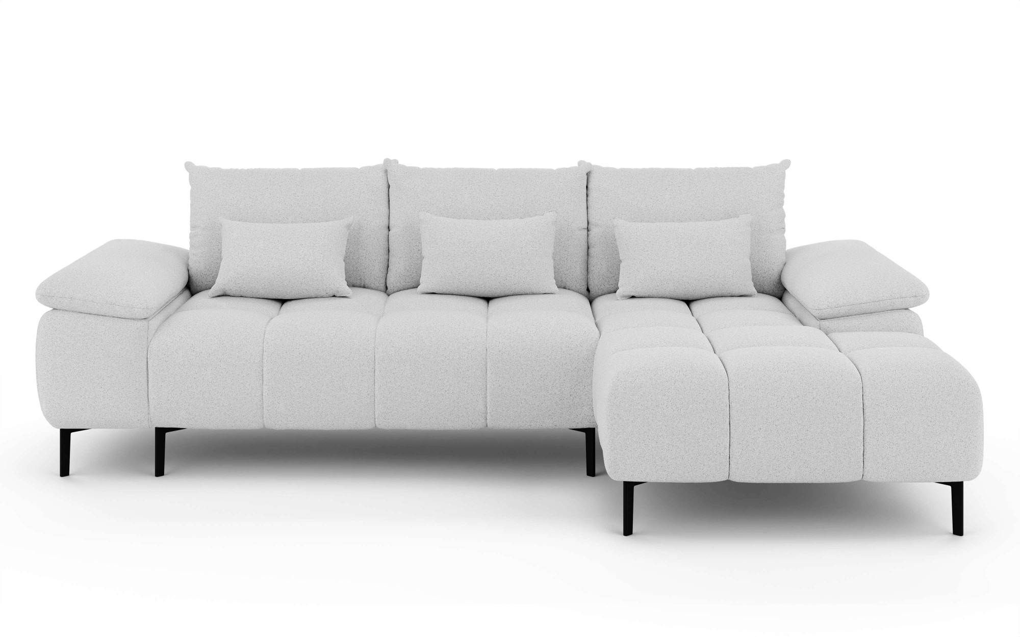 INOSIGN Ecksofa »DROMARA Schlafsofa mit Bettkasten, Maße: B/T/H 277/141/91 günstig online kaufen