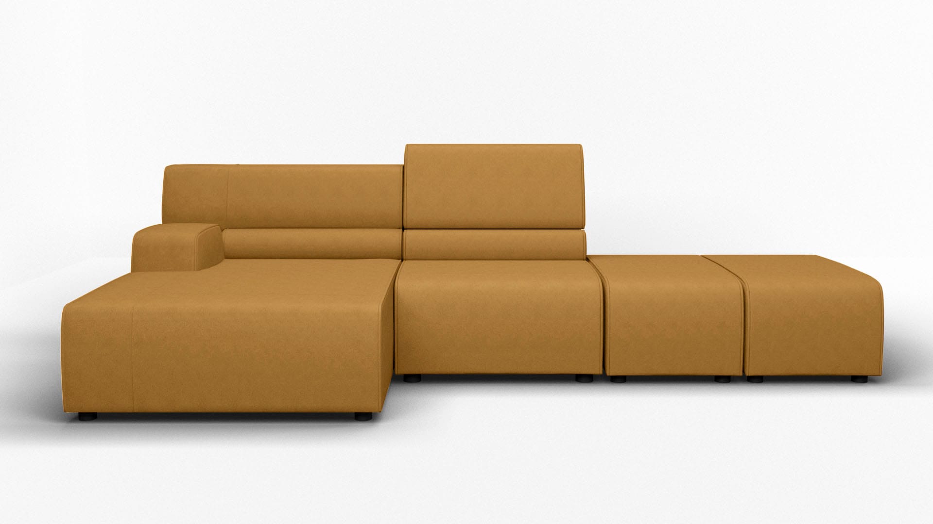 Egoitaliano Ecksofa »Babouche, Designsofa mit außergewöhnlichem Sitzkomfort günstig online kaufen