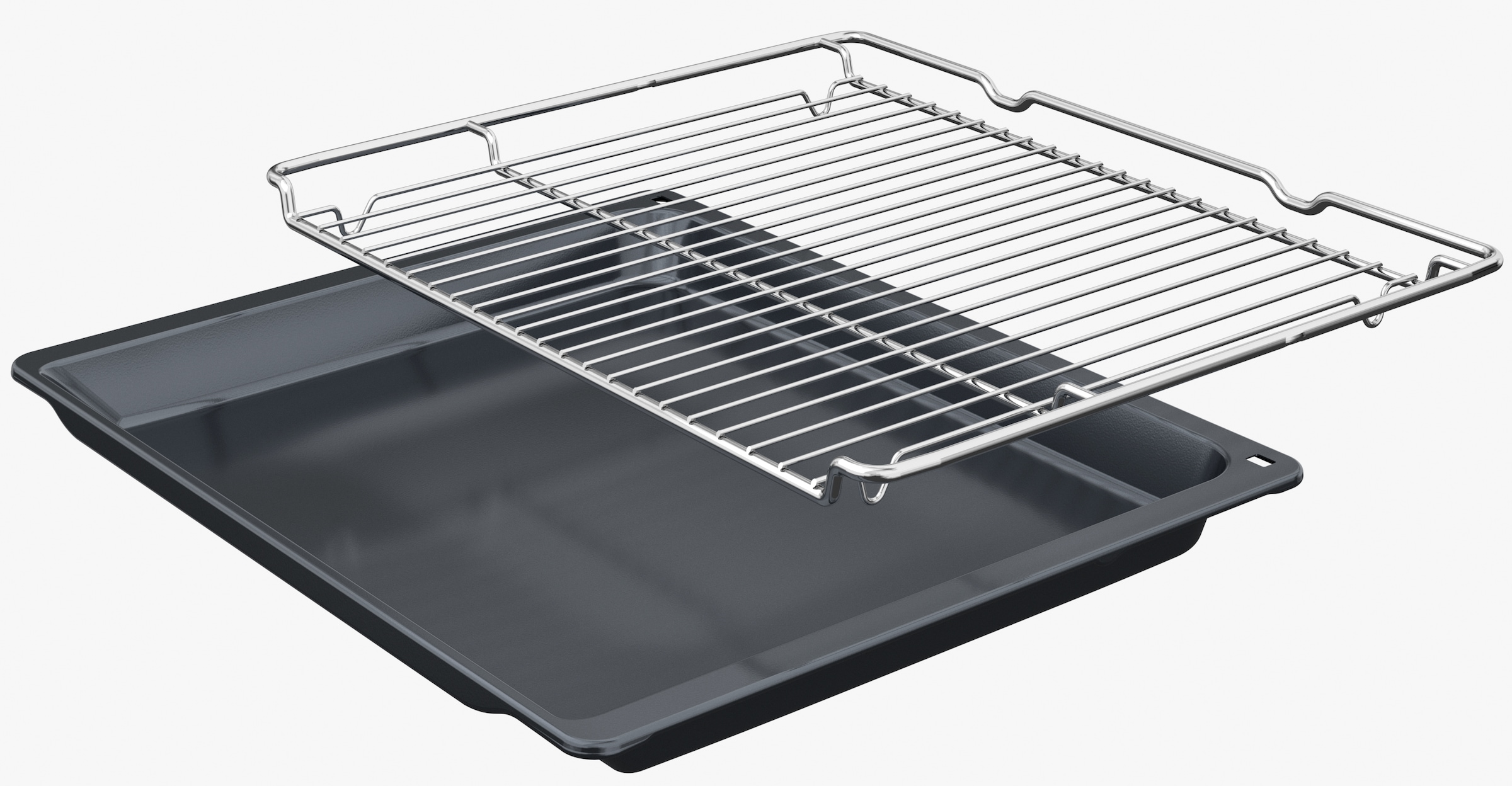 Constructa Backofen-Set »CF3M61053«, mit Teleskopauszug nachrüstbar, Hydrolyse