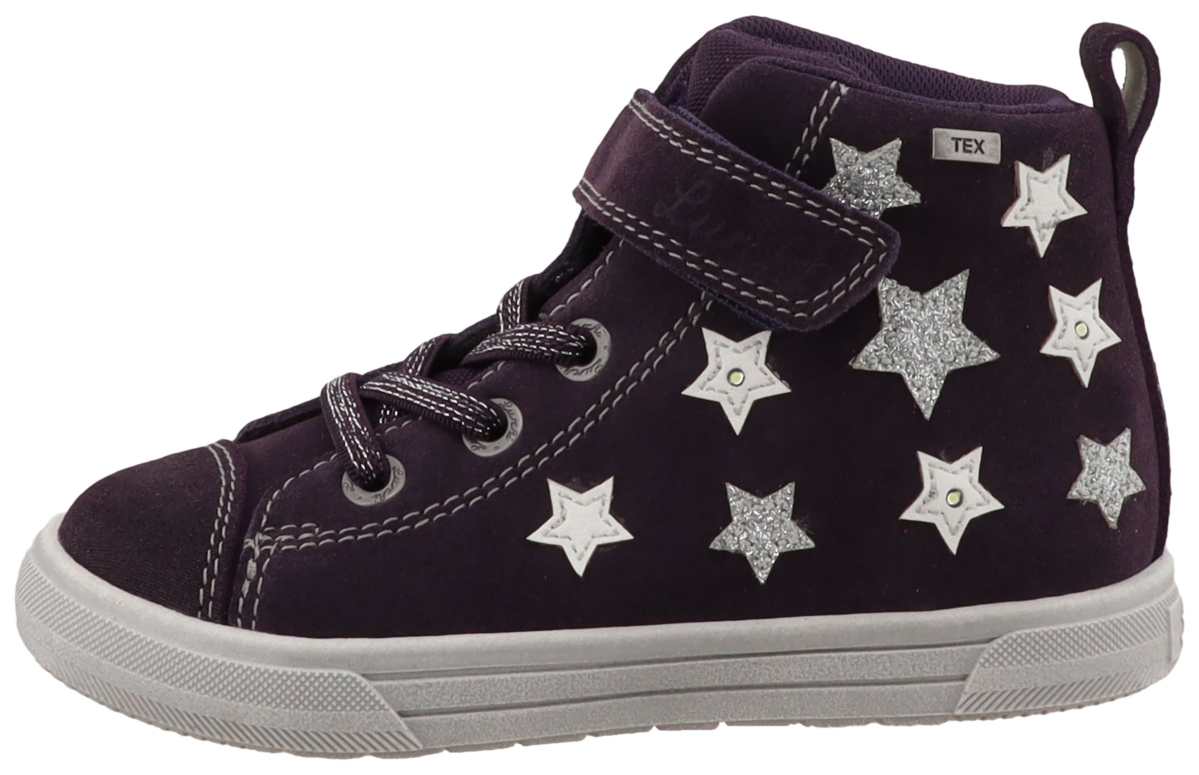 Lurchi Sneaker »Banja-TEX, Blinkschuh«  Klettboots mit Blinkfunktion, Größenschablone zum Download