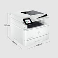 HP Multifunktionsdrucker »LaserJet Pro MFP 4102dwe«, HP Instant Ink kompatibel