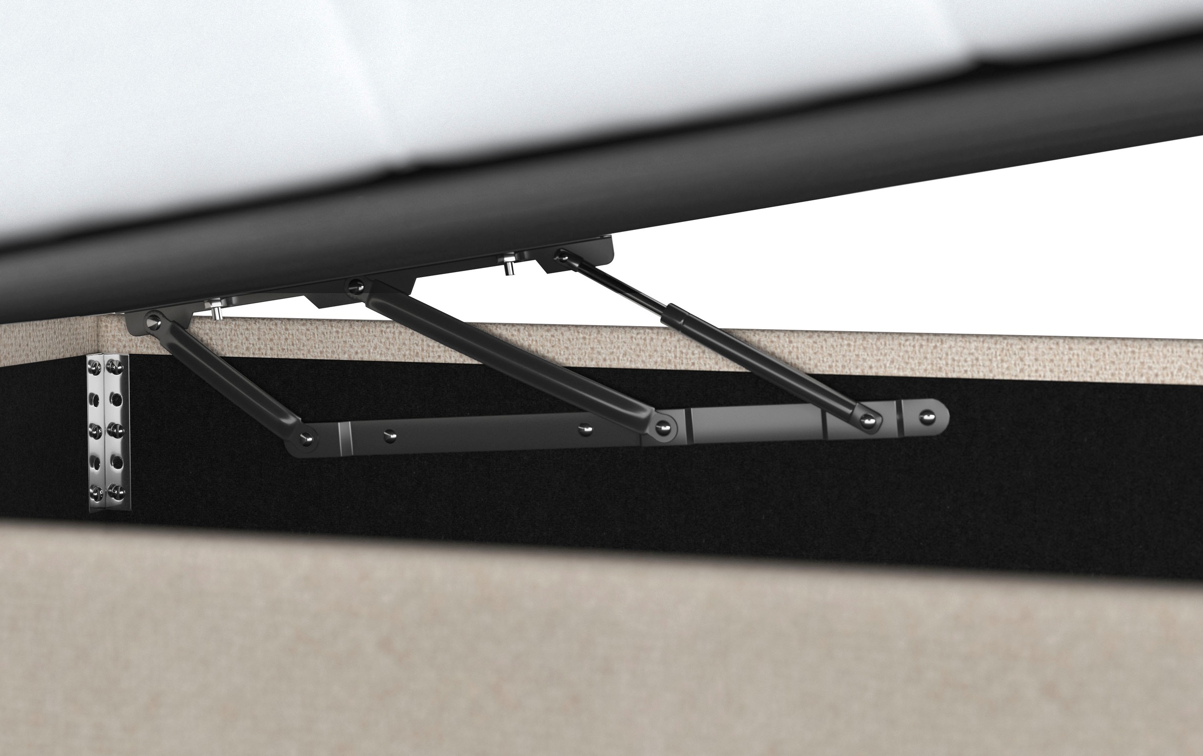 COTTA Boxbett »Tom«, mit Bettkasten, Topper und Zierkissen