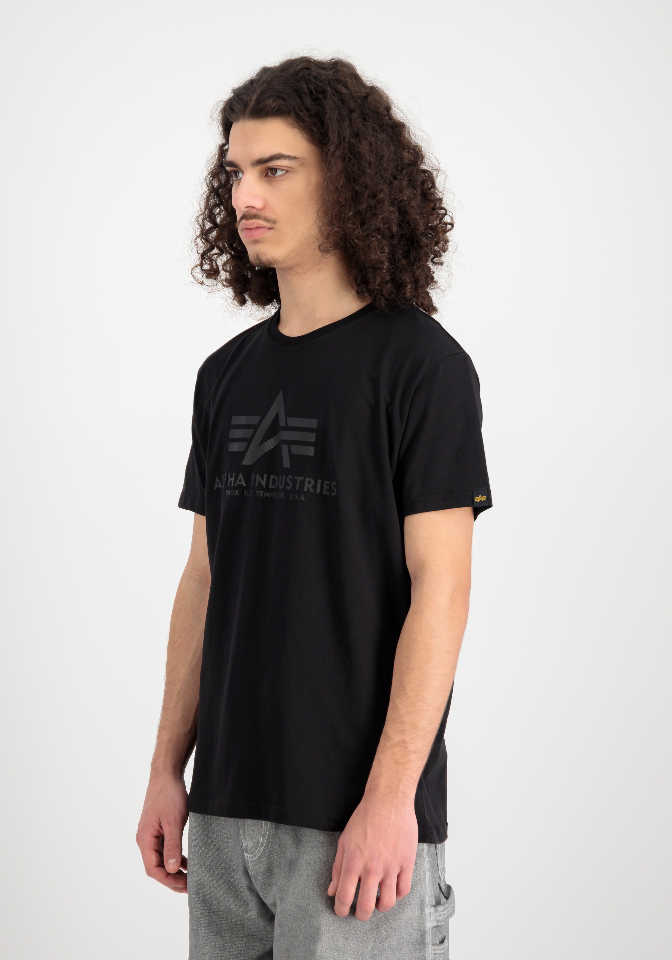 Alpha Industries Rundhalsshirt »Basic T Carbon«