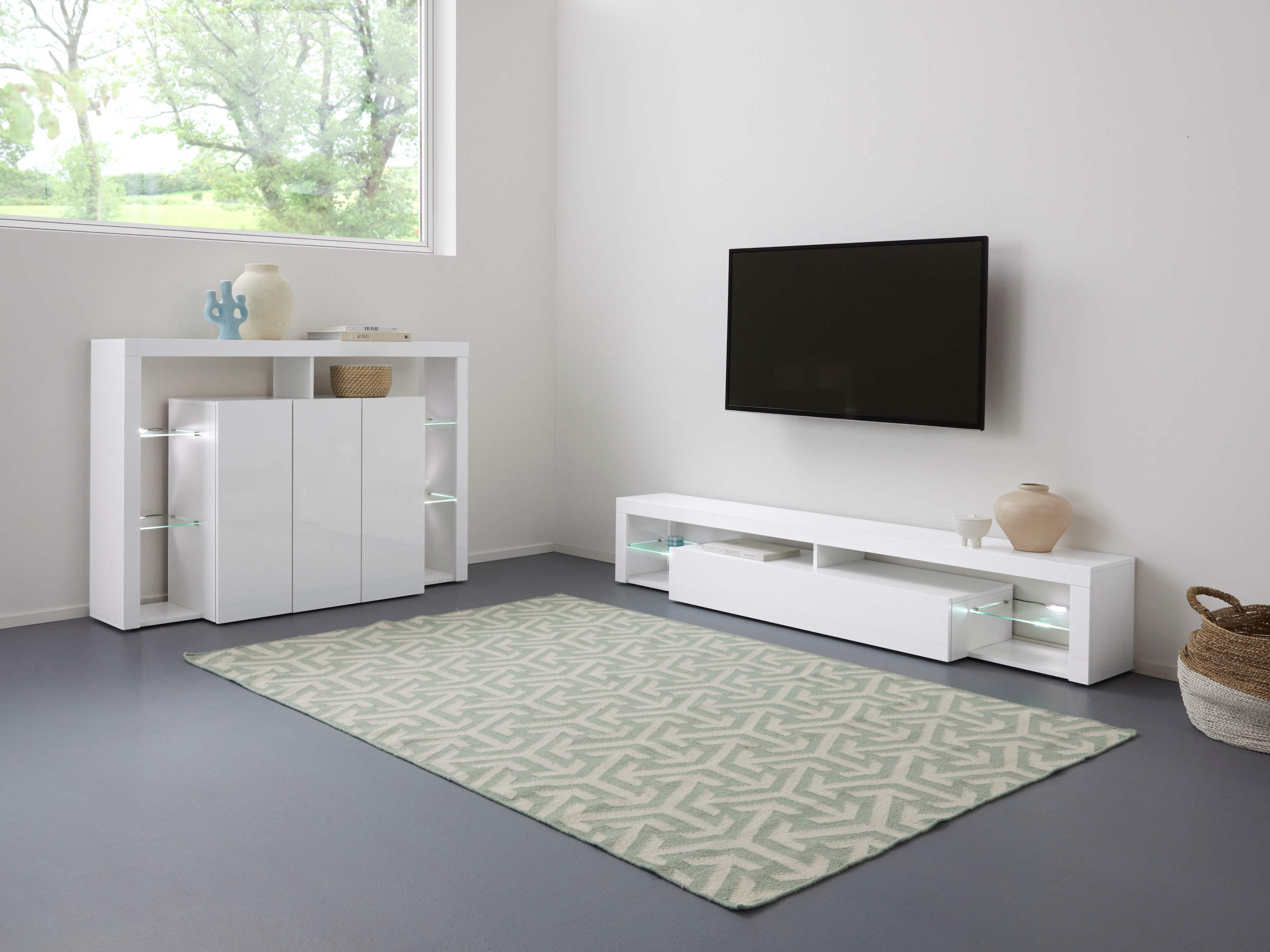 INOSIGN Highboard »Essential«, Höhe ca. 100 cm