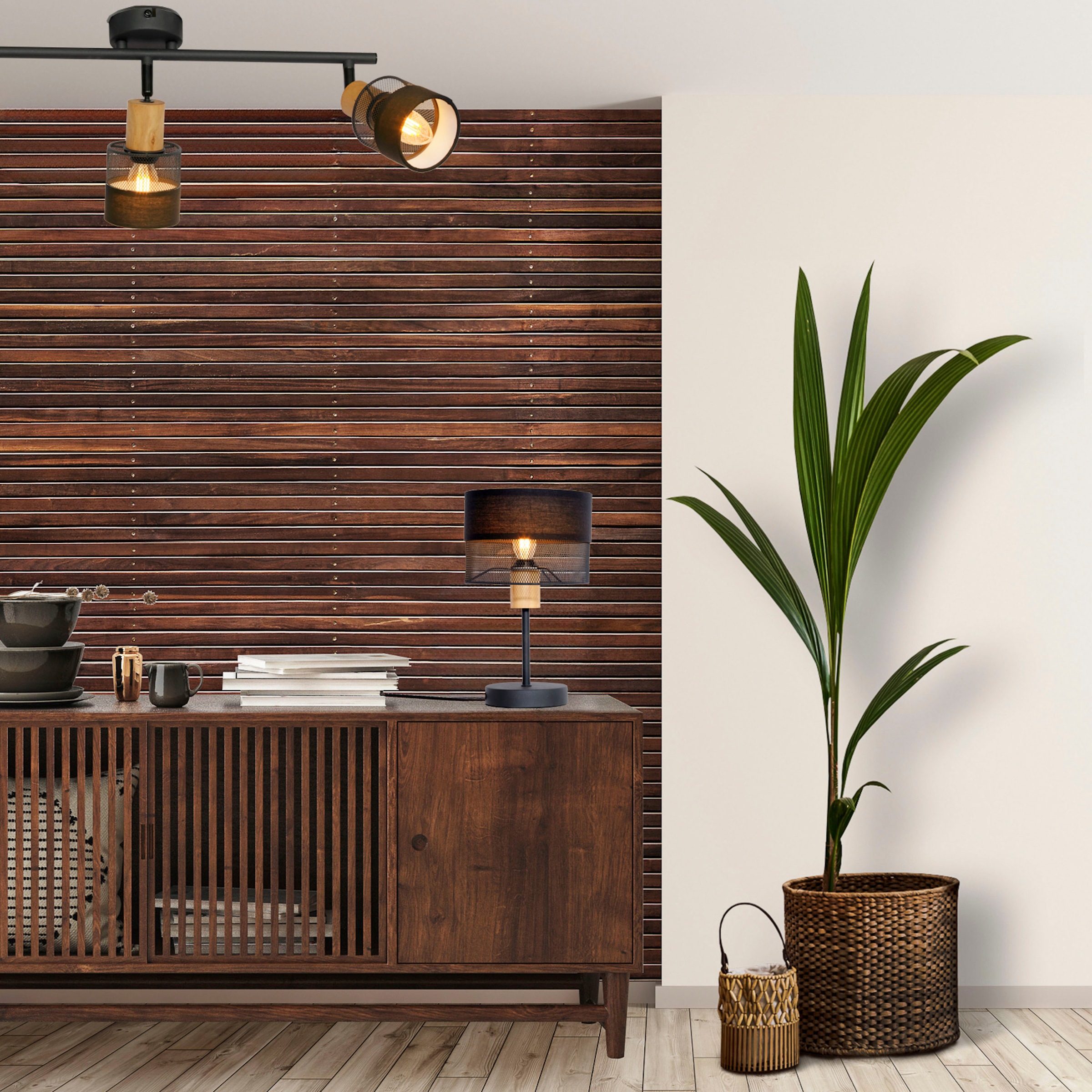 Places of Style LED Tischleuchte »Acate«, 1 flammig, Leuchtmittel E14   ohn günstig online kaufen