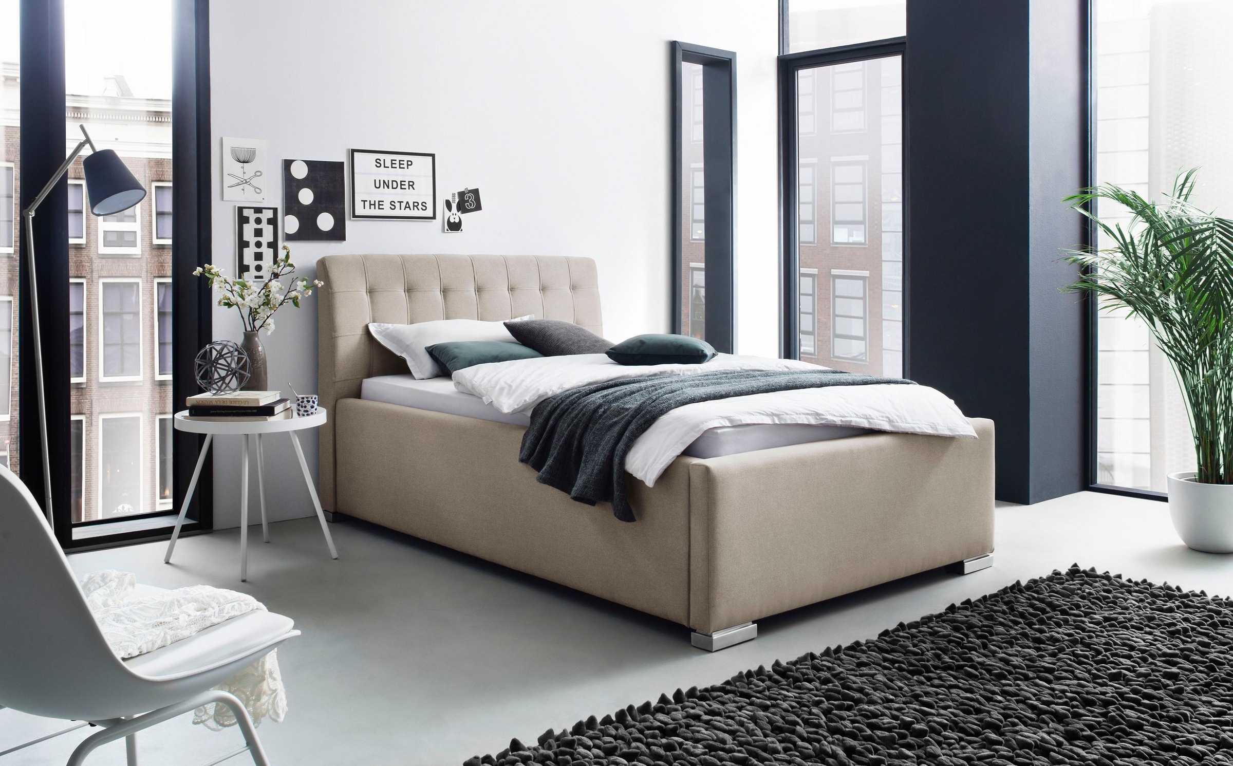 Westfalia Schlafkomfort Polsterbett, in 3 Bezugsqualitäten | Moebel