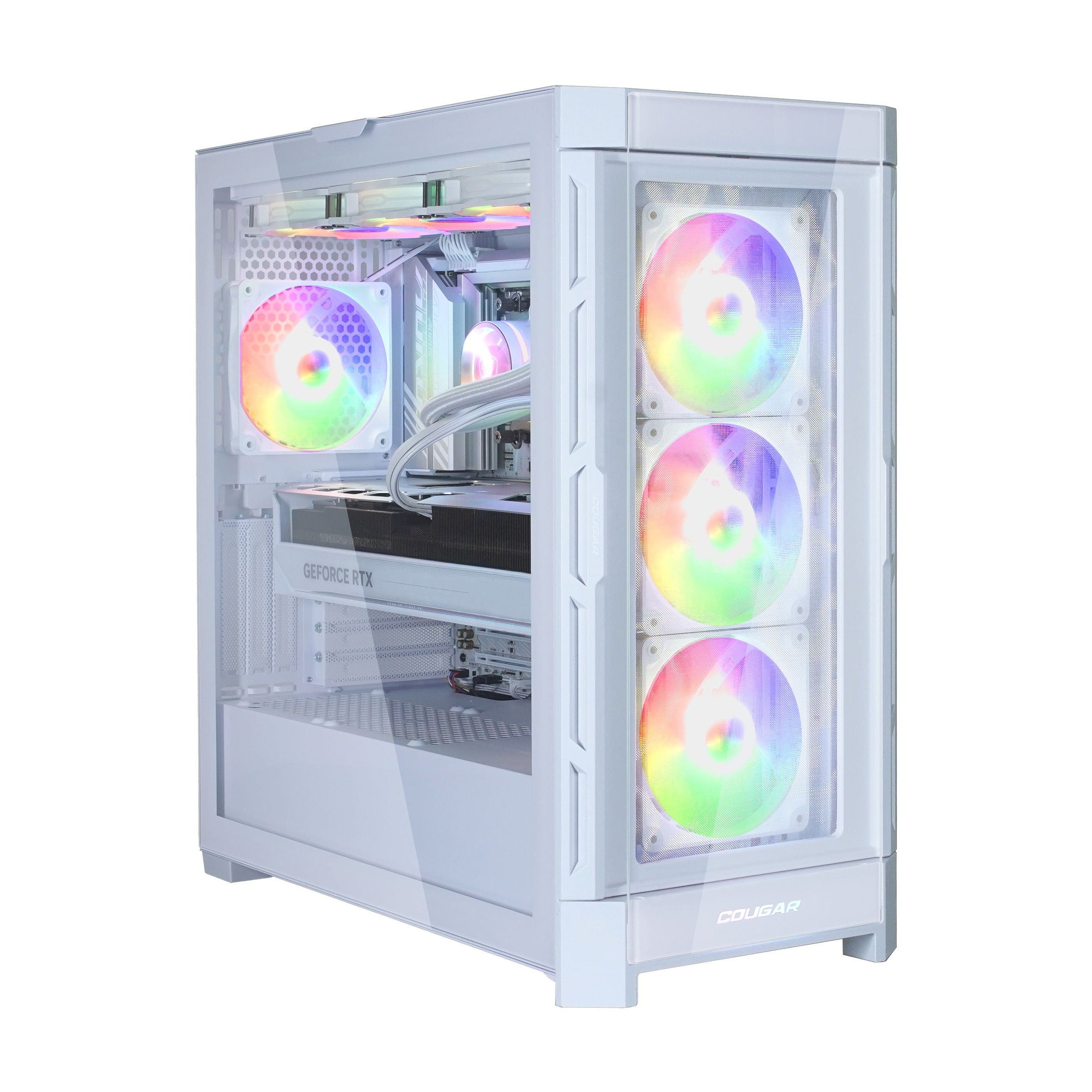 Cougar Gaming-PC »DUOFACE PRO WT 7663«, Windows 11, DDR5 RAM, Gen4 SSD