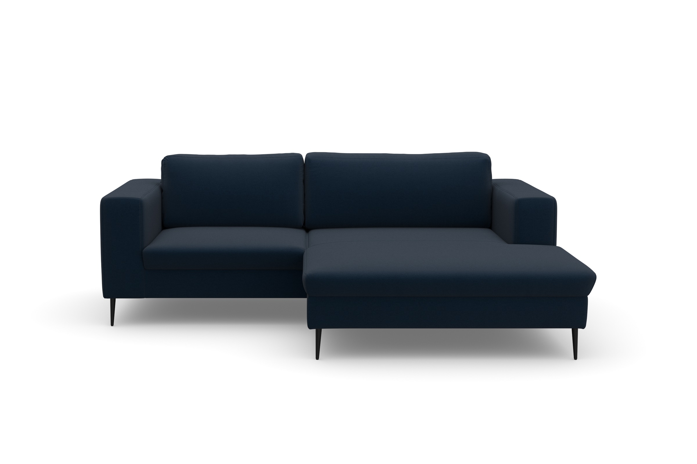 DOMO collection Ecksofa »Modica kompakt und elegant, Breite 244, L-Form«, moderne Optik mit extrabreiter Recamiere, auch in Cord
